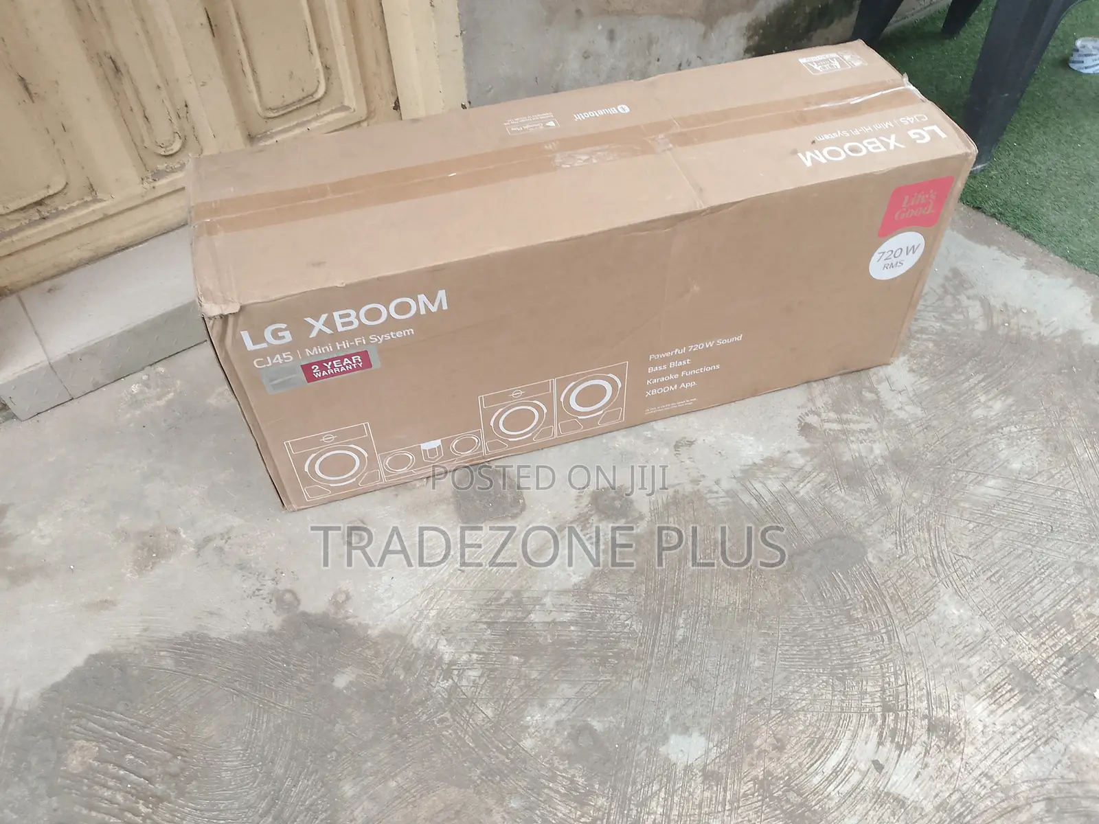 LG XBOOM CJ45 – 720W Bluetooth Stereo Entertainment System