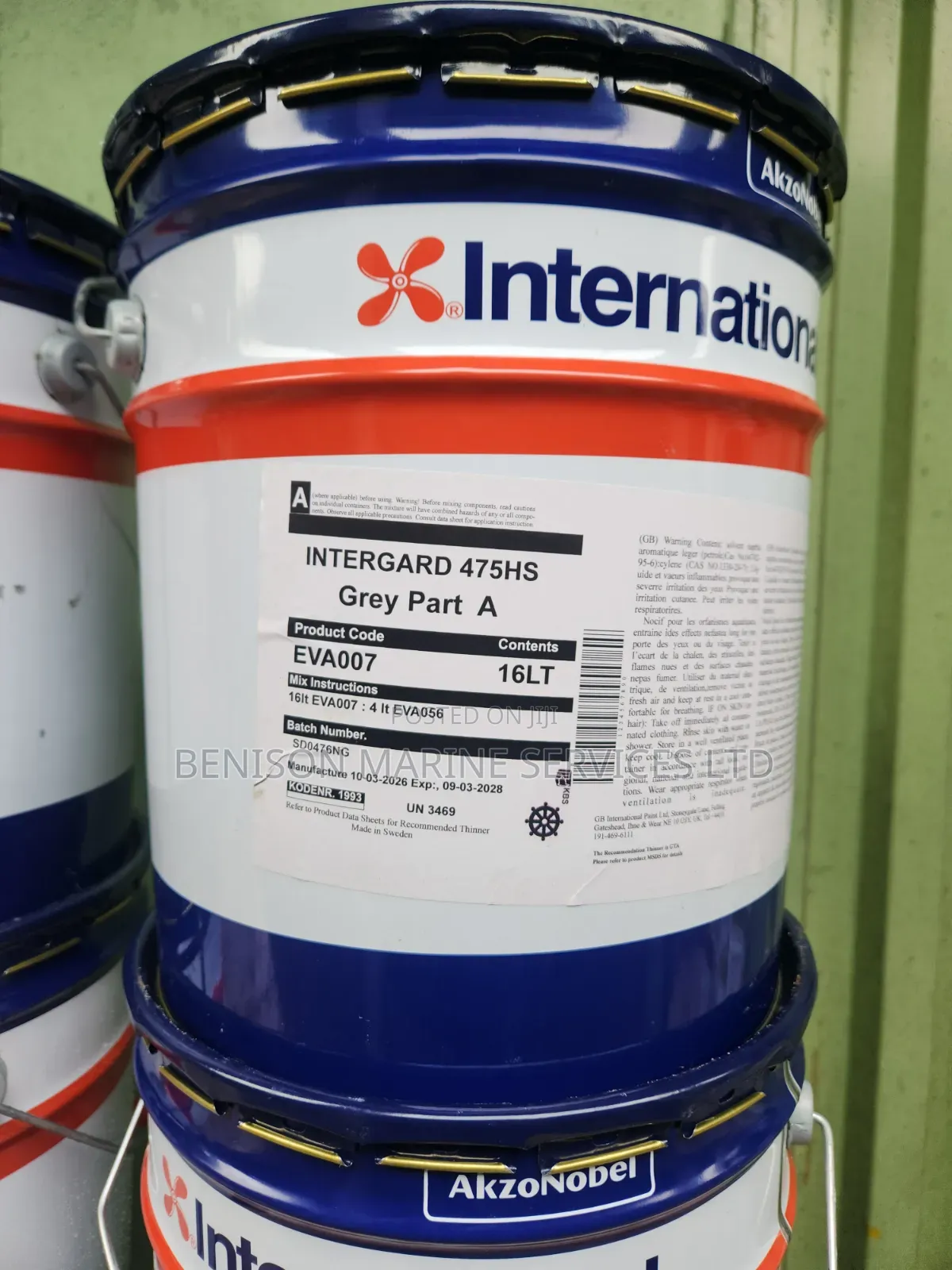 Intergard 475HS Grey Part a and B