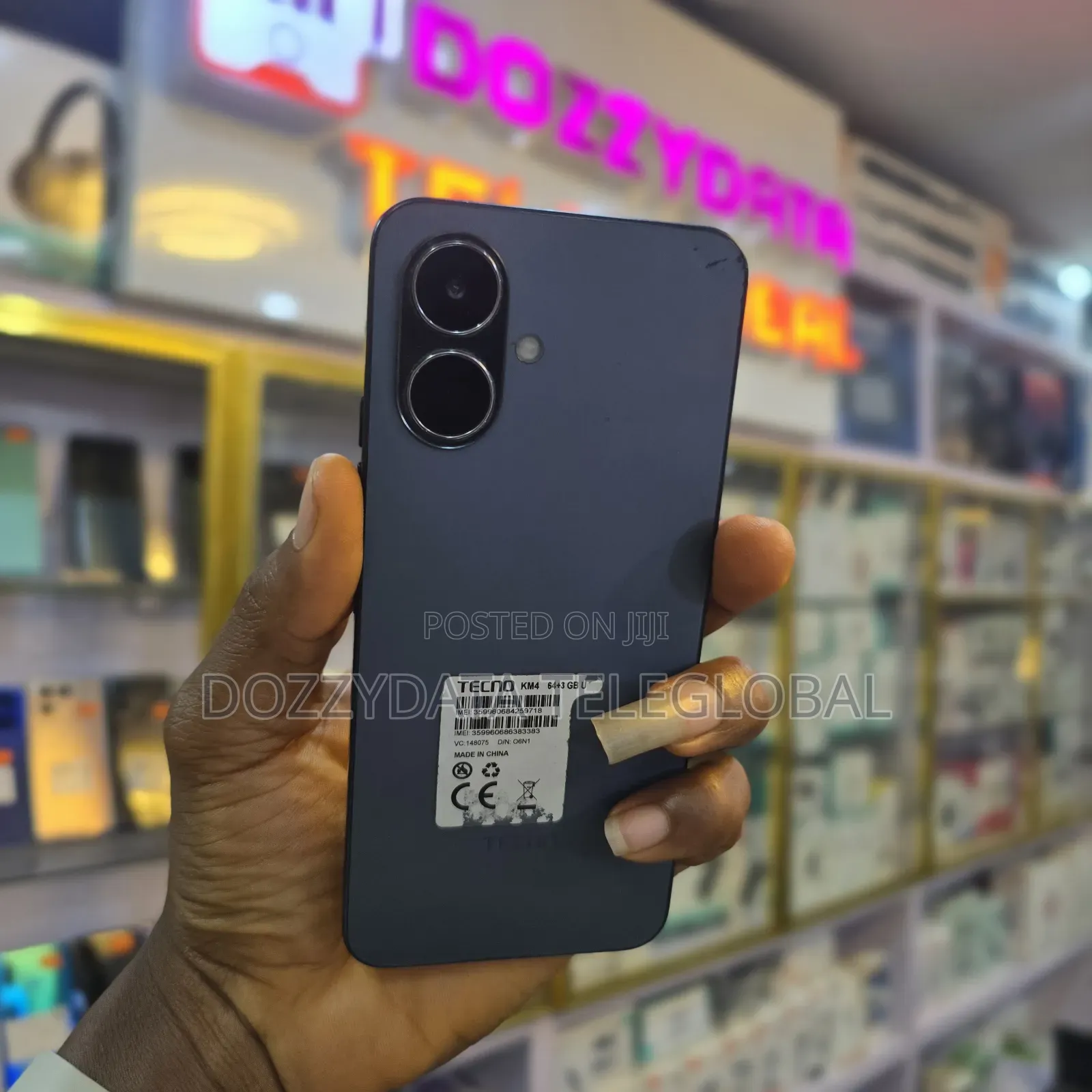 Tecno Pop 10 64 GB Black