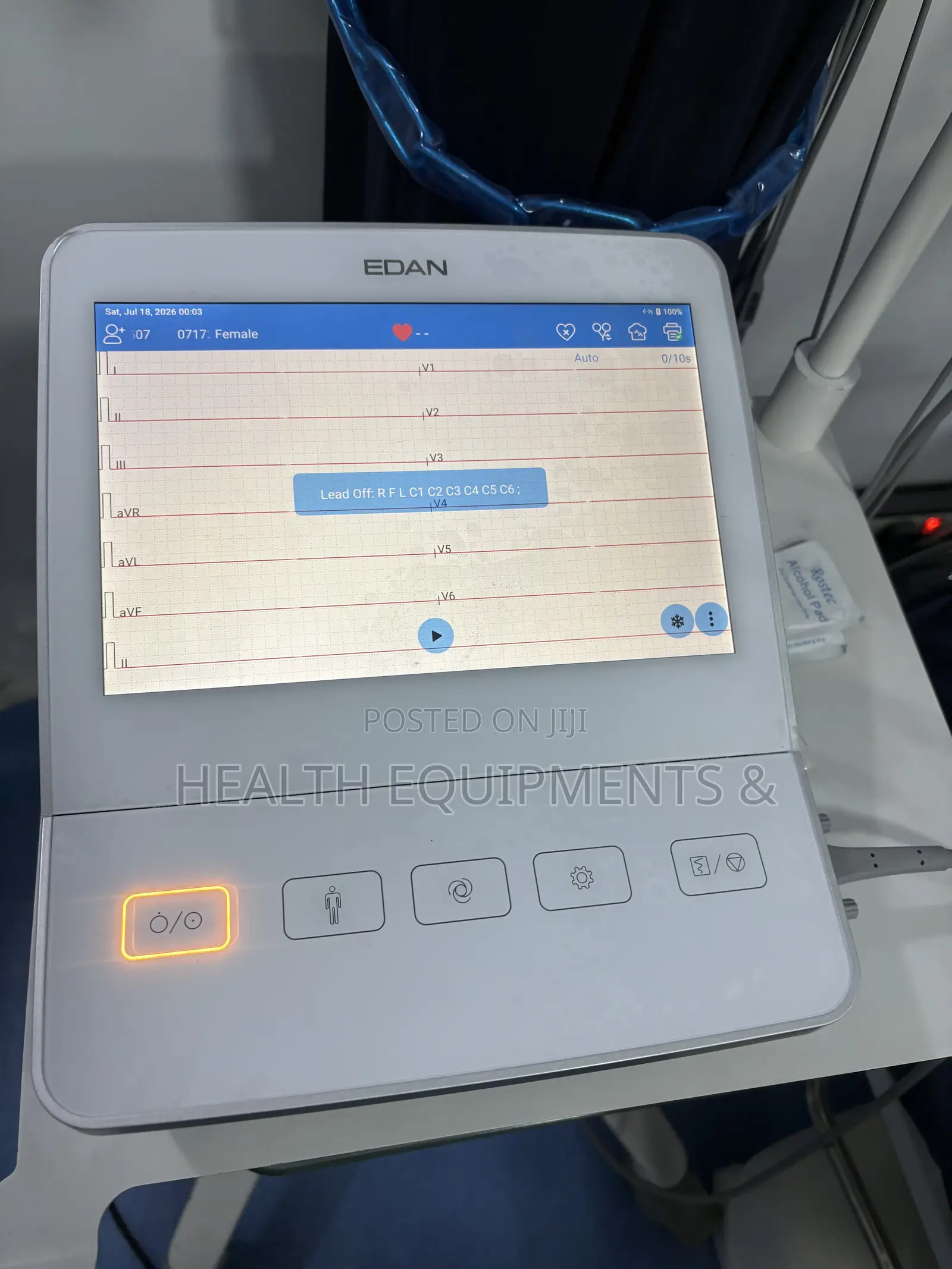 EDAN SE-1200 Pro 12-Lead ECG Machine – Electrocardiograph