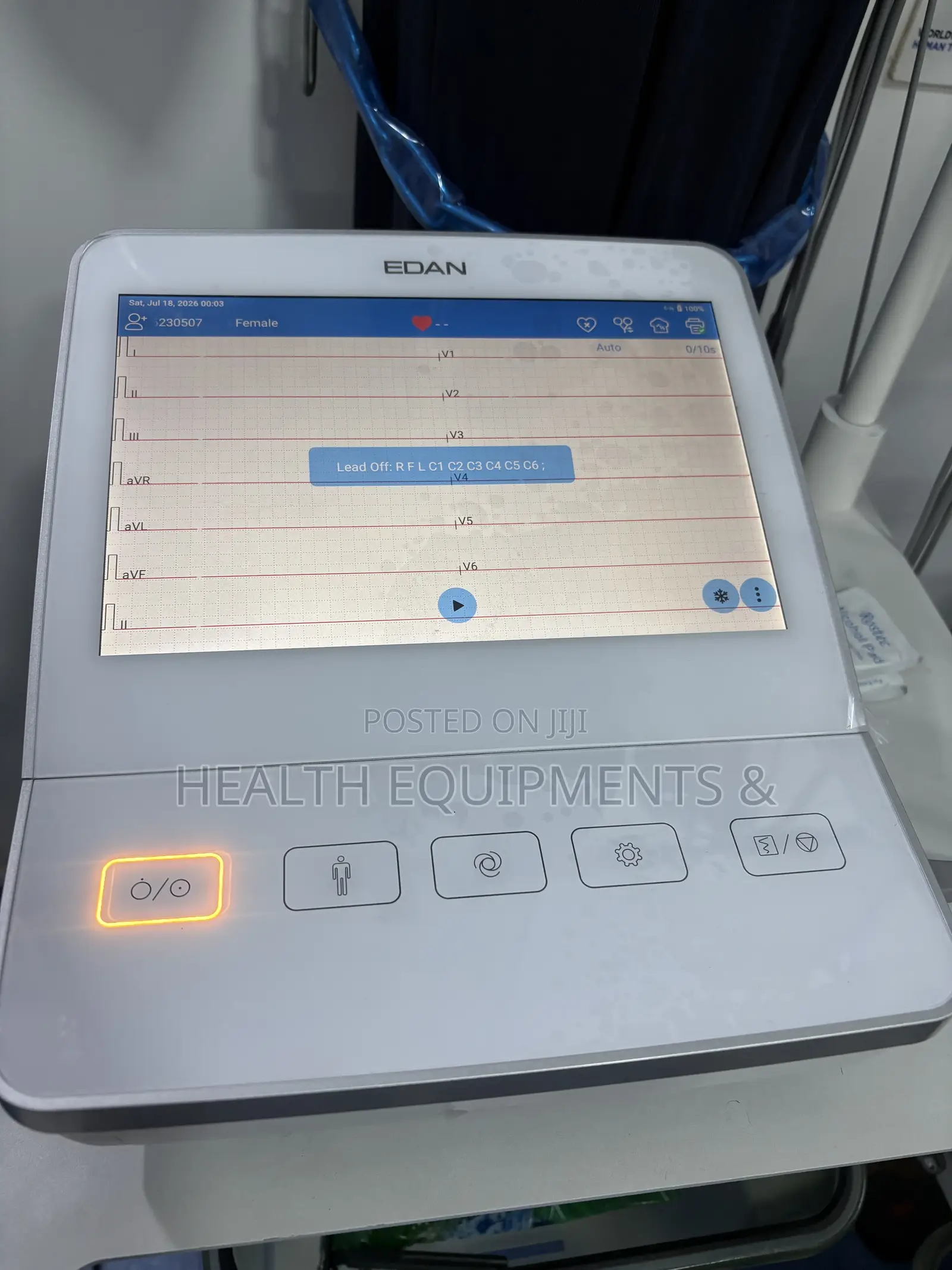 EDAN SE-1200 Pro 12-Lead ECG Machine – Electrocardiograph