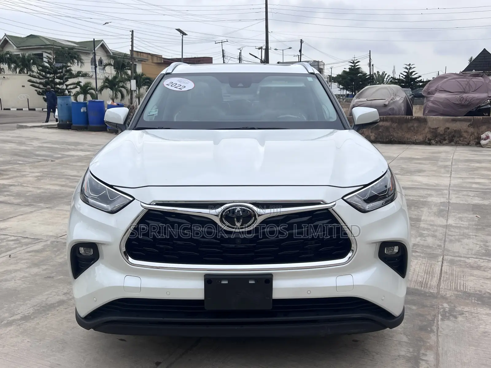 Toyota Highlander Limited 2022 White