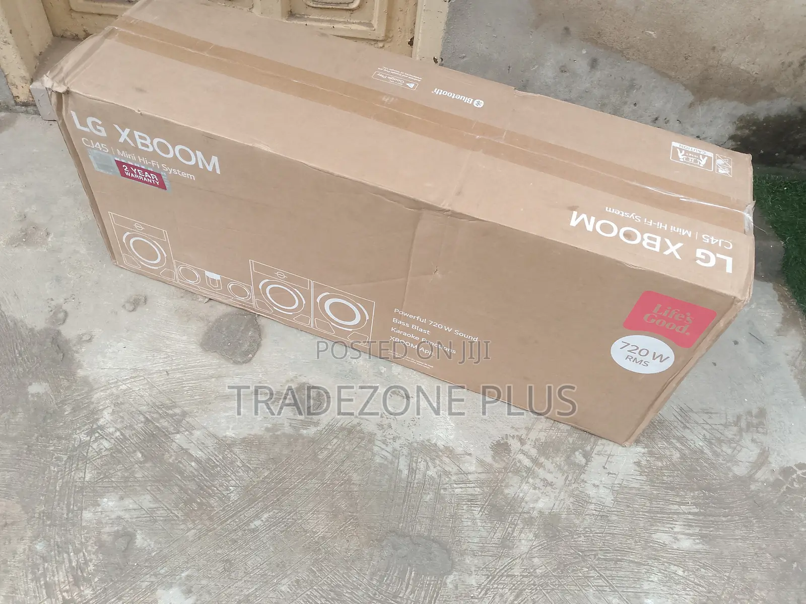 LG XBOOM CJ45 720W Home Music Entertainment System