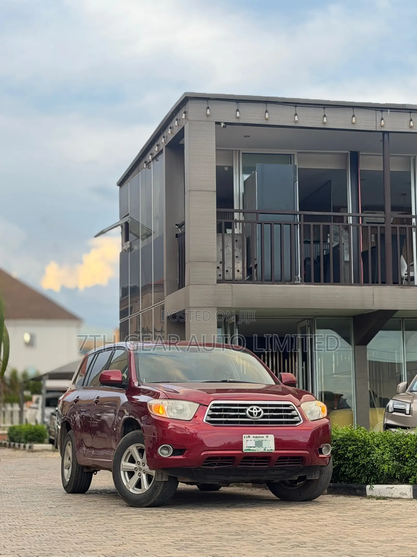 Toyota Highlander 2008 Red