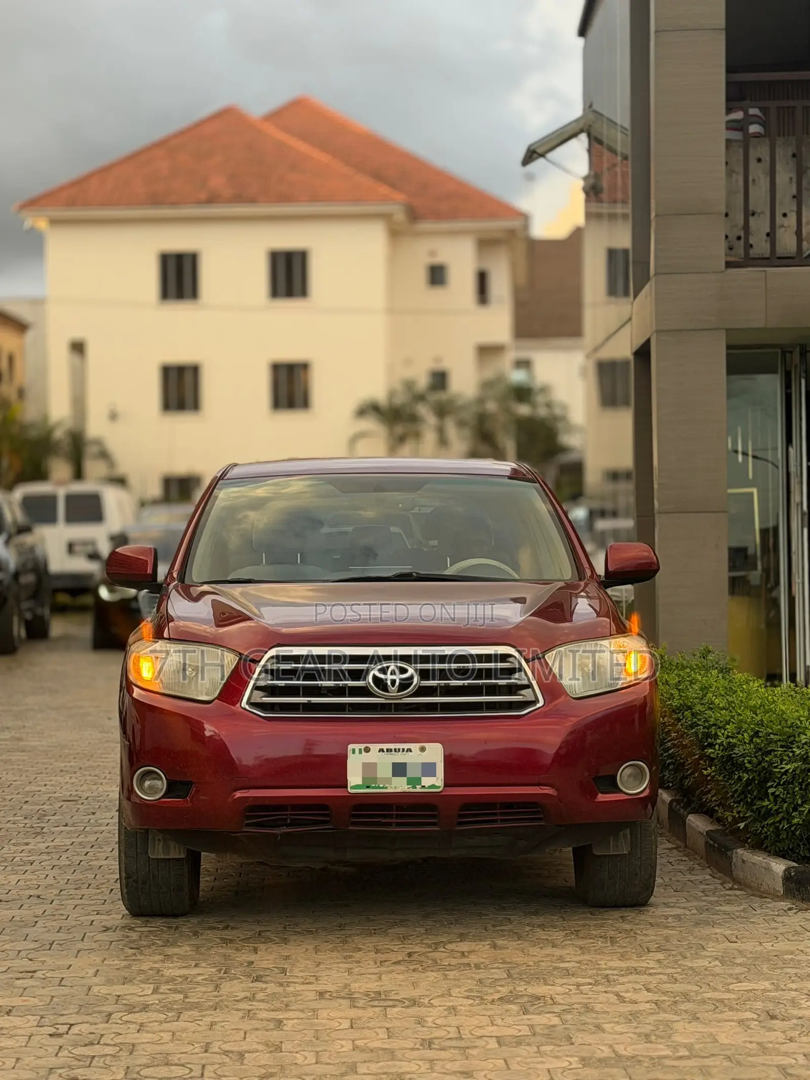 Toyota Highlander 2008 Red