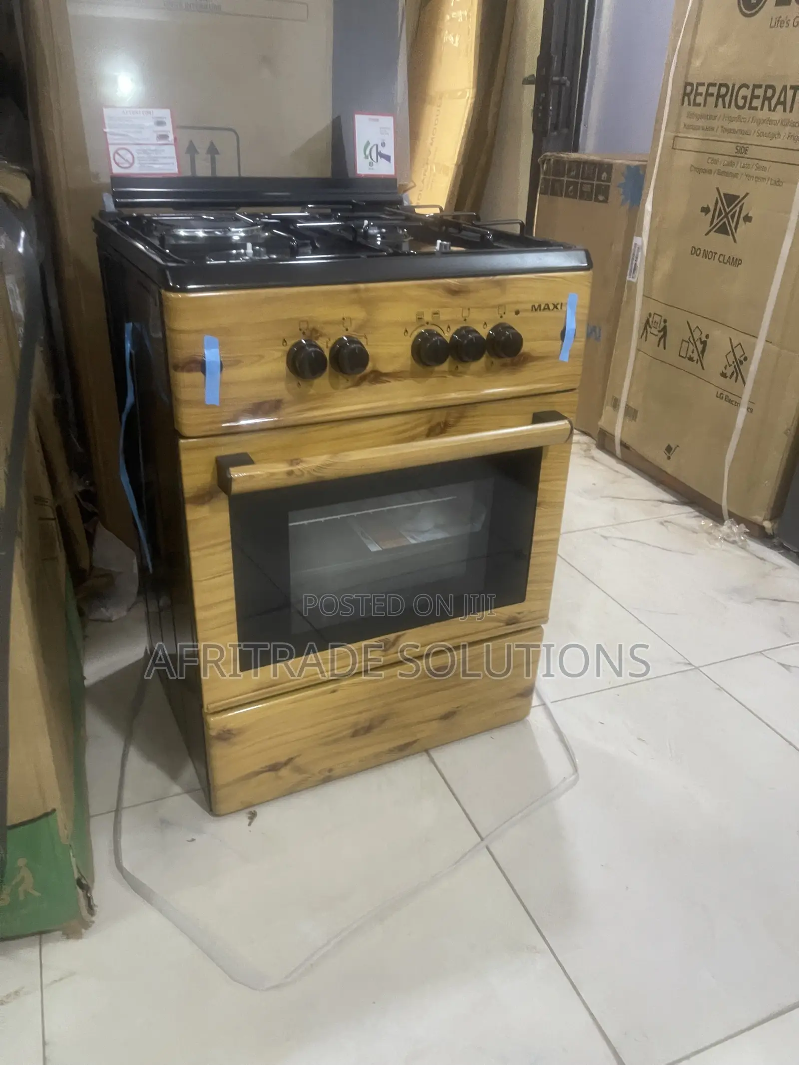 Maxi 6060 3+1 Wood Cooker – Ready for Every Meal