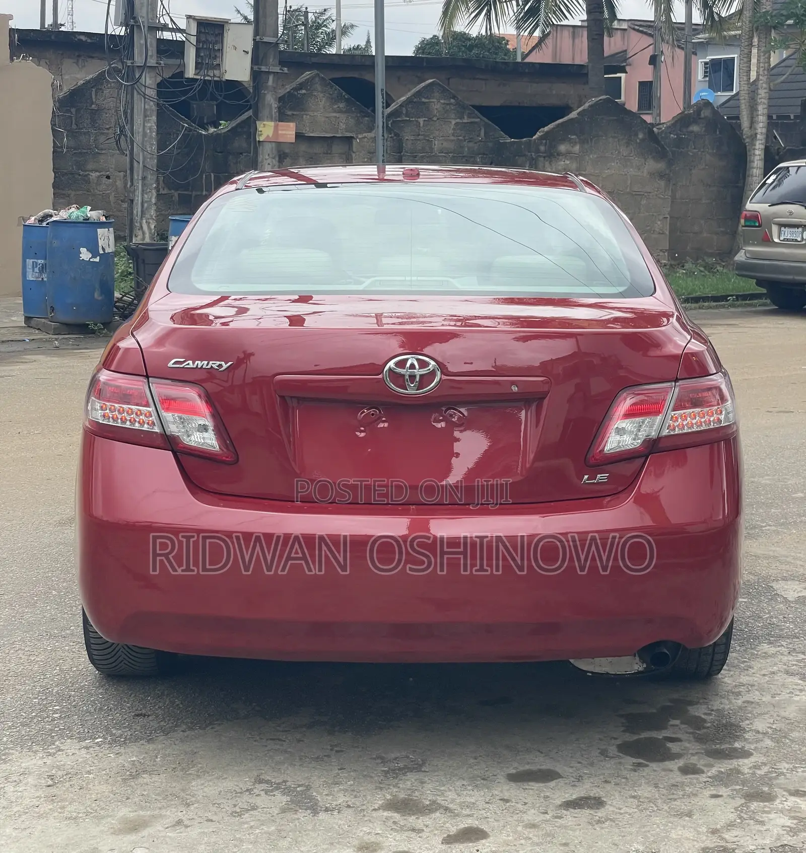 Toyota Camry LE 4dr Sedan (2.5L 4cyl 6AM) 2010 Red