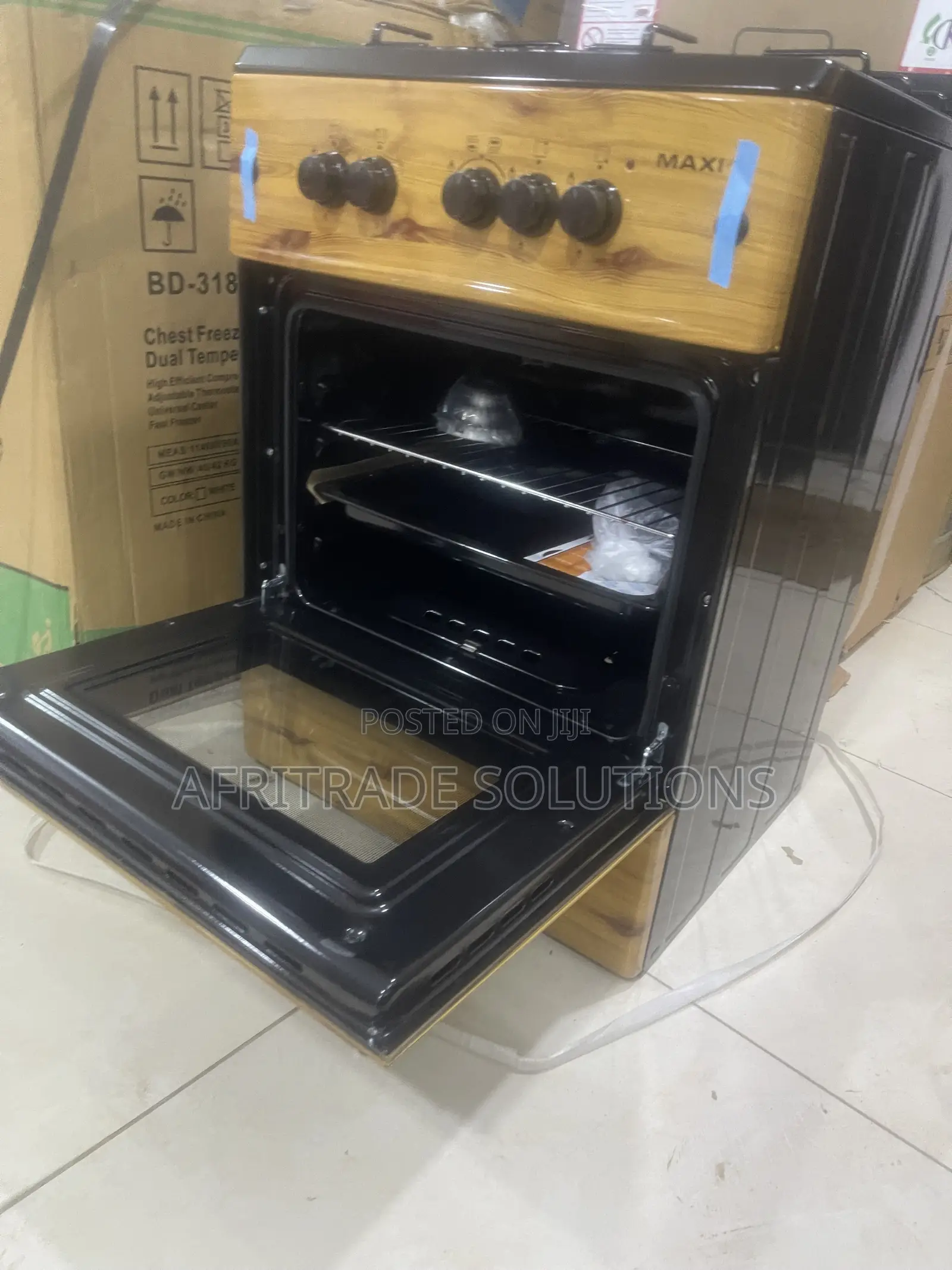 Maxi 6060 Wood Gas Cooker – Your Everyday Cooking Hero