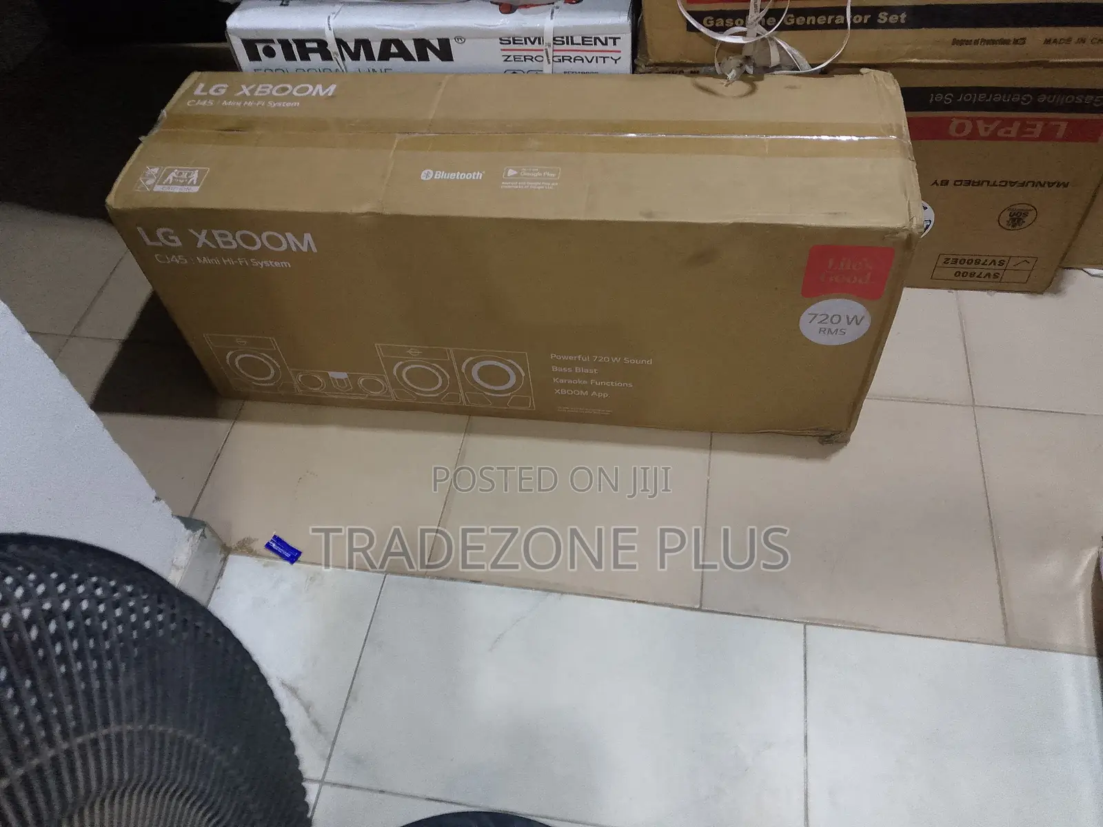 LG CJ45 XBOOM – 720W Stereo System for Music Fans