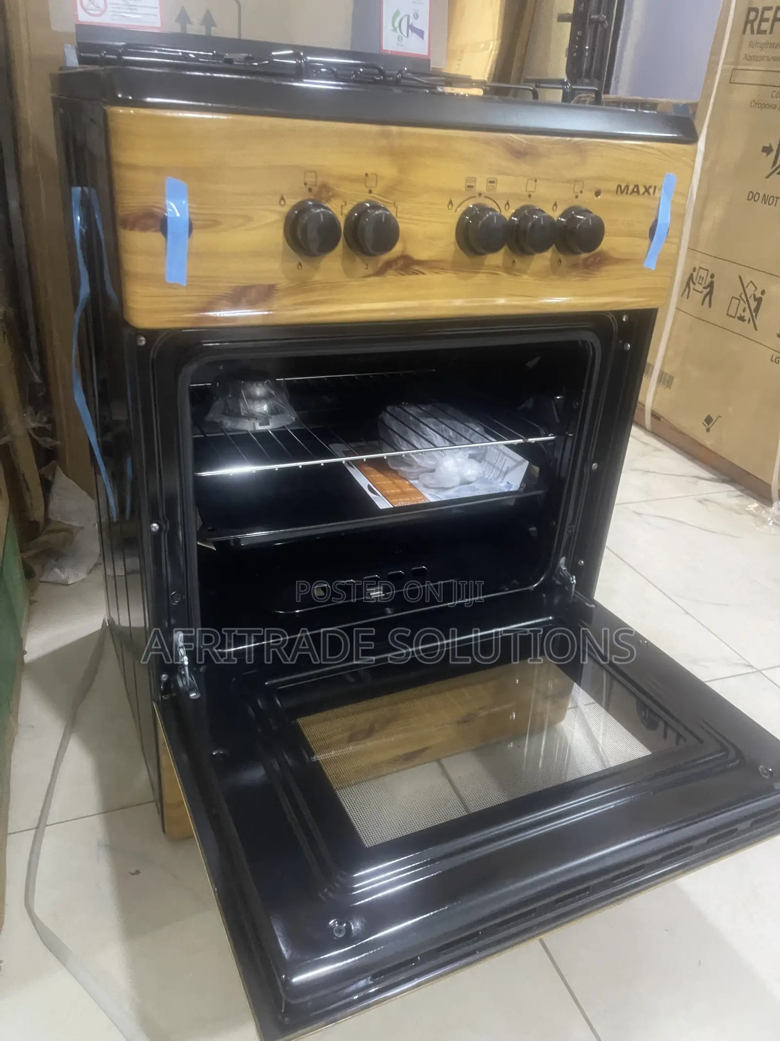 Maxi 6060 3+1 Wood Gas Cooker – Cooking Starts Here
