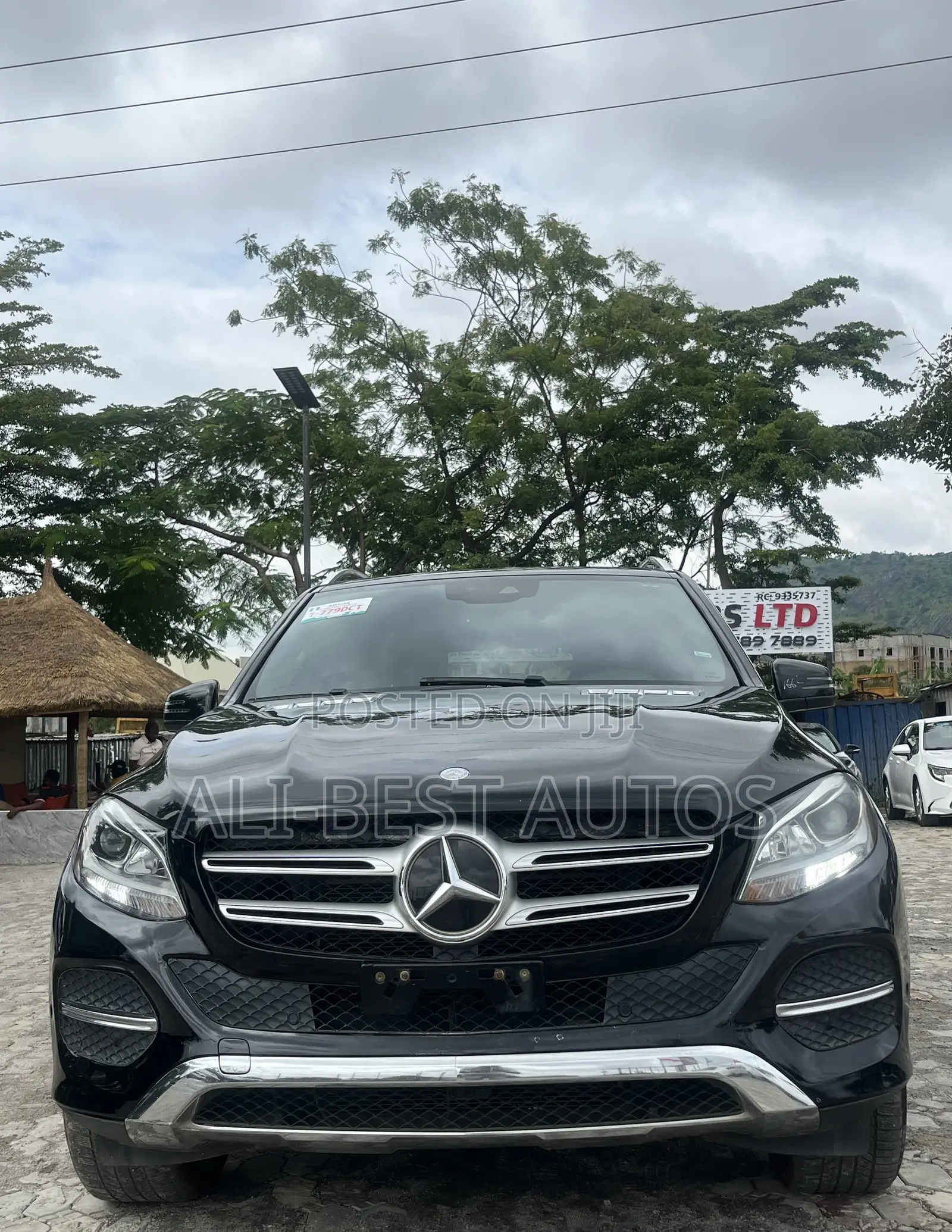 Mercedes-Benz GLE-Class 2017 Black