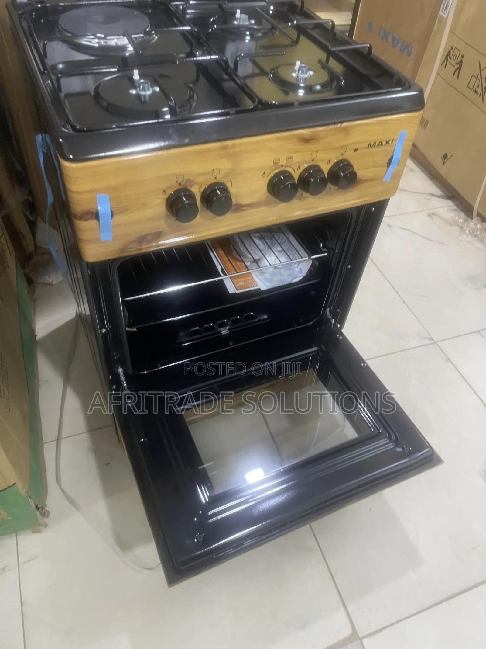Maxi 6060 Gas Cooker – The Extra Burner You’ll Love