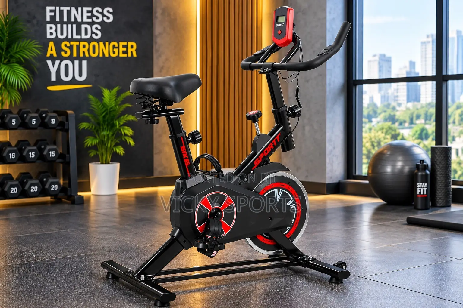 American Fitness Spinning Bike
