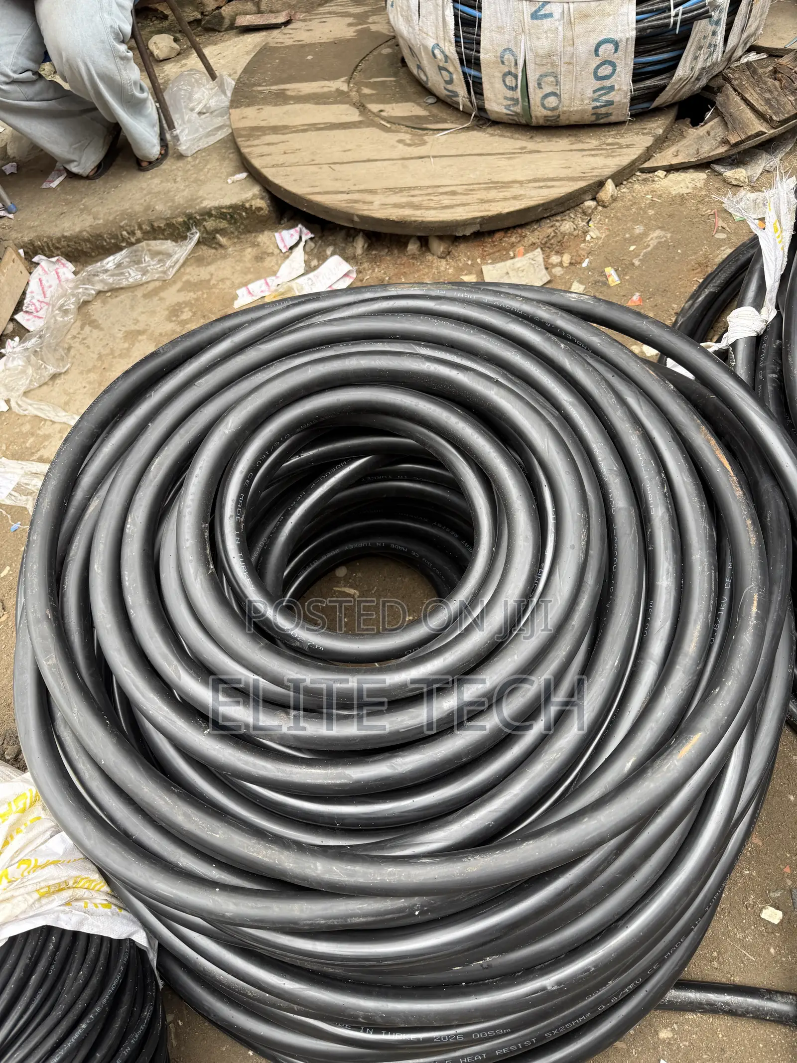 25mm X 5 Core Pure Copper PVC/PVC Heavy Duty Power Cable