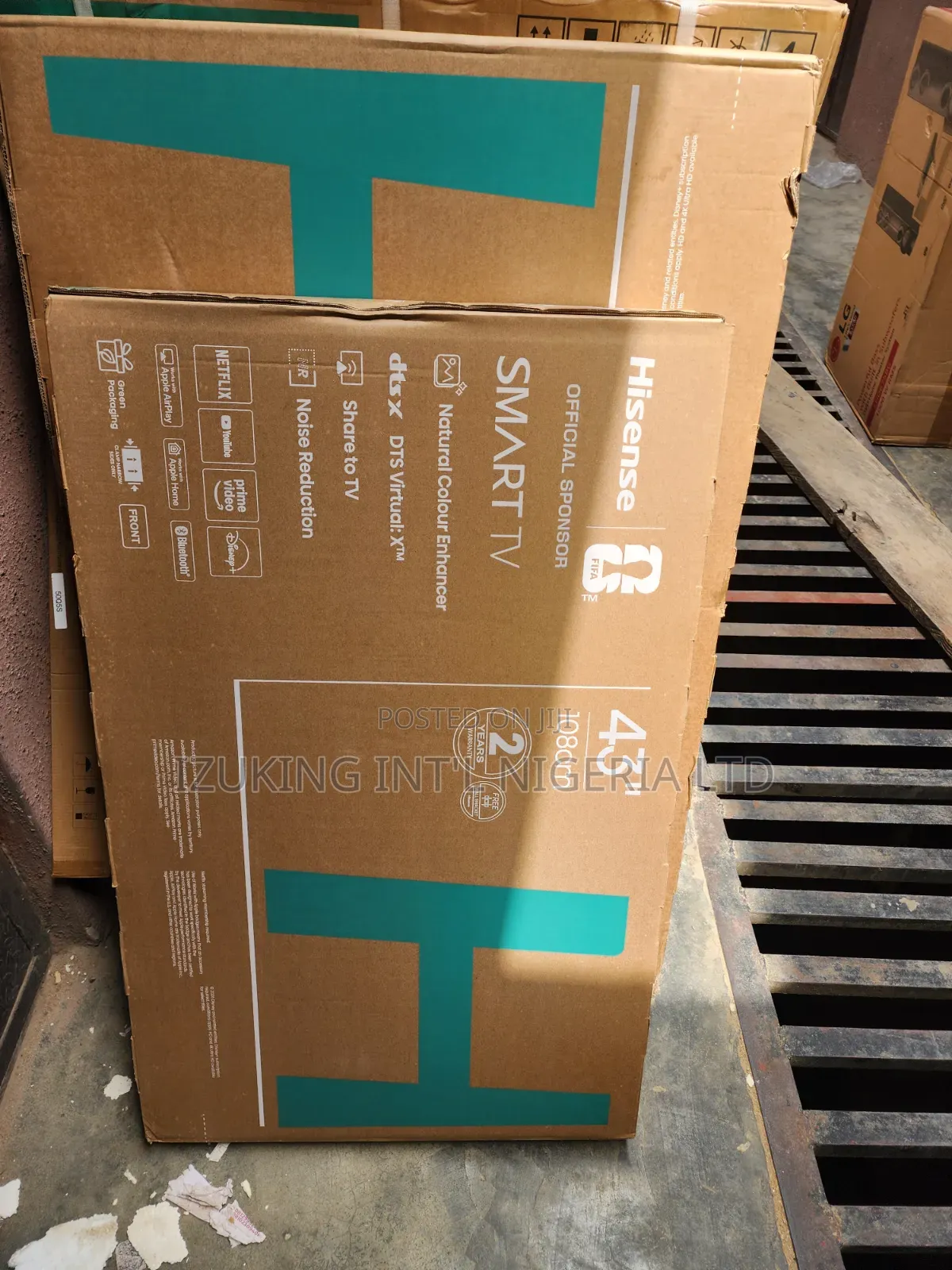 Hisense 43" Inch Smart Full HD LED TV With 1 Year Warranty