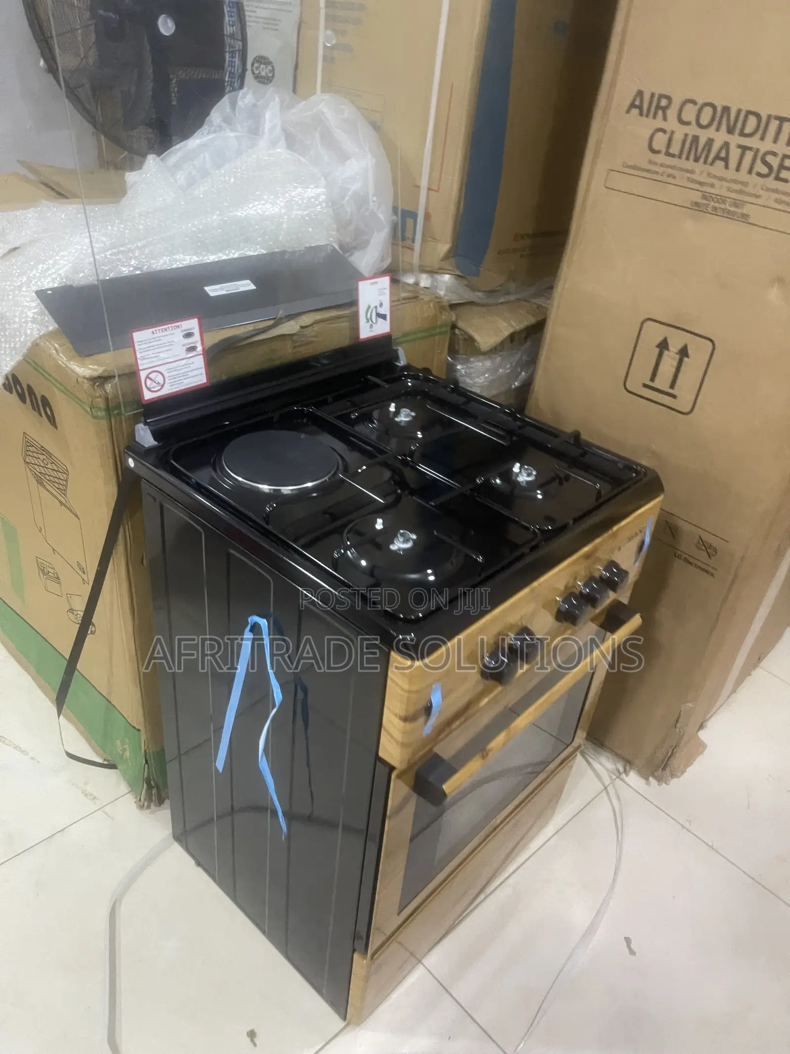 Maxi 6060 3+1 Gas Cooker – The Kitchen Workhorse