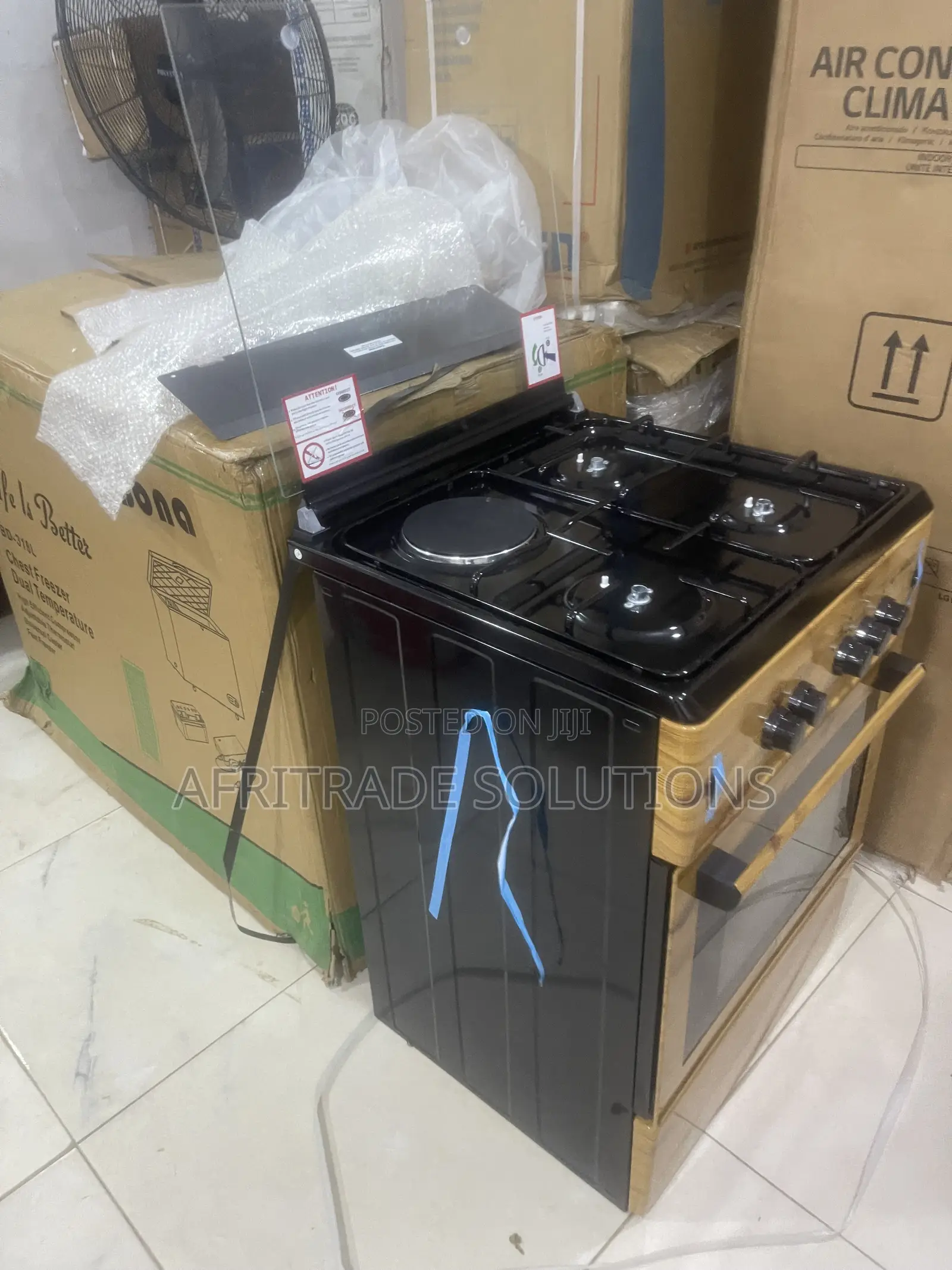 Maxi 6060 3 Burner + Hot Plate – Made for More