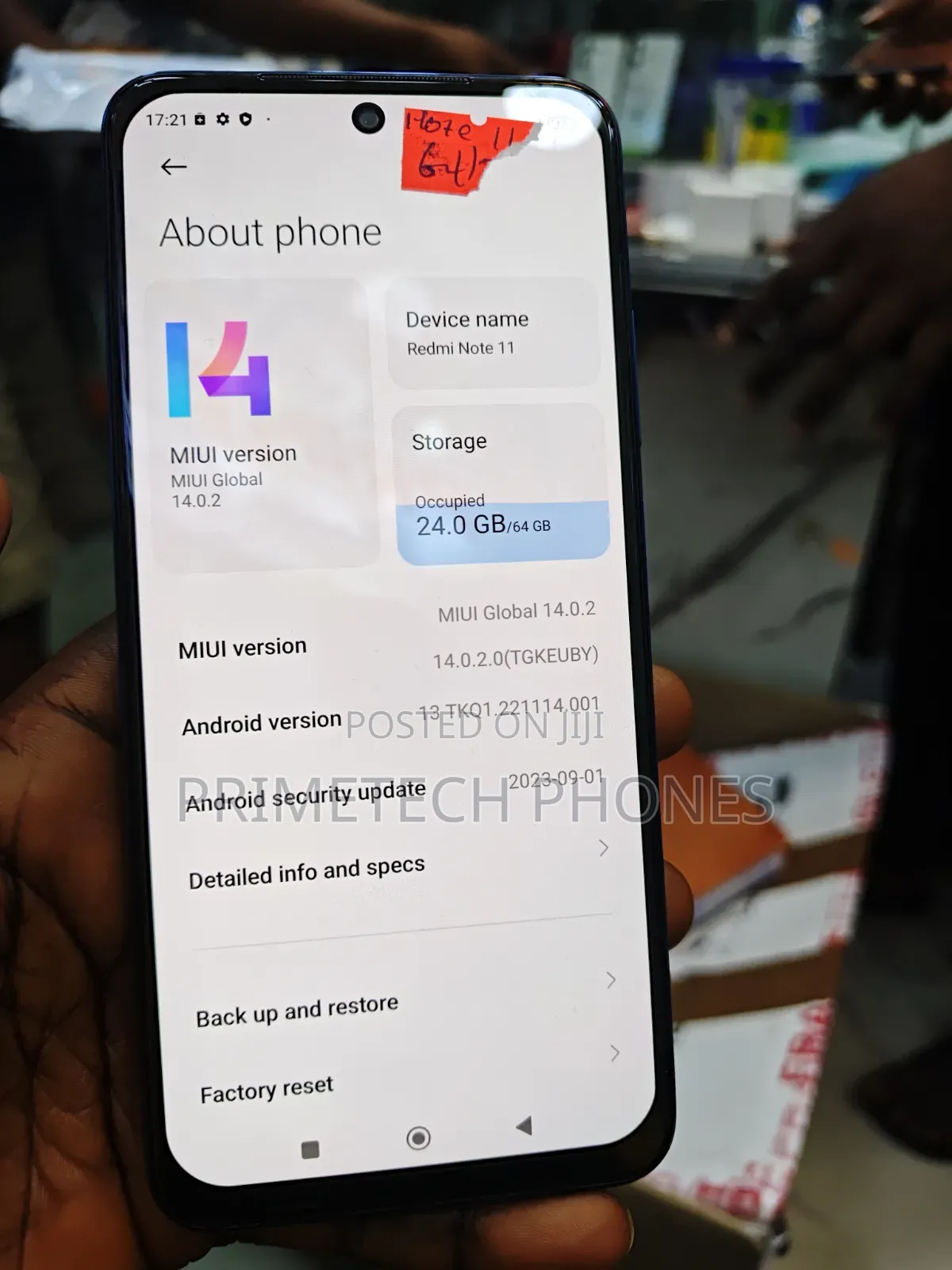 Xiaomi Redmi Note 11 64 GB Blue