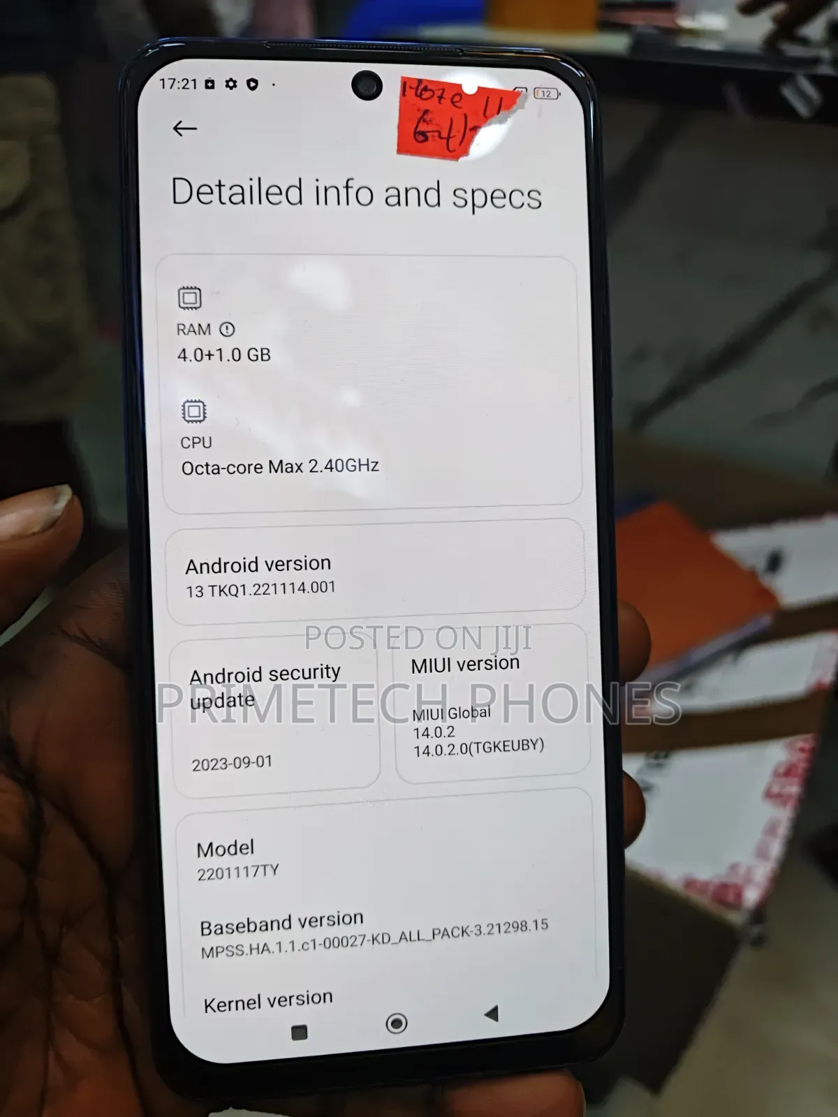 Xiaomi Redmi Note 11 64 GB Blue