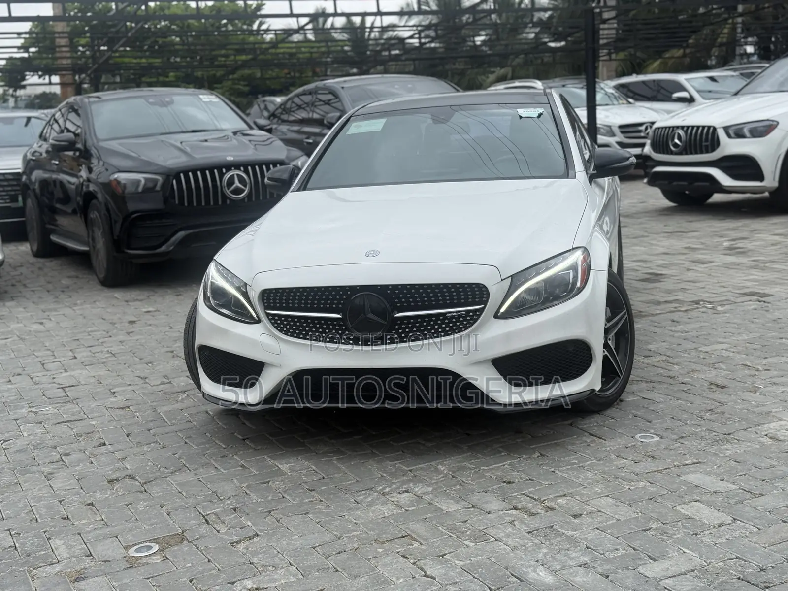 Mercedes-Benz C43 4Matic Sedan AWD (3.0L V6 9AM) 2017 White