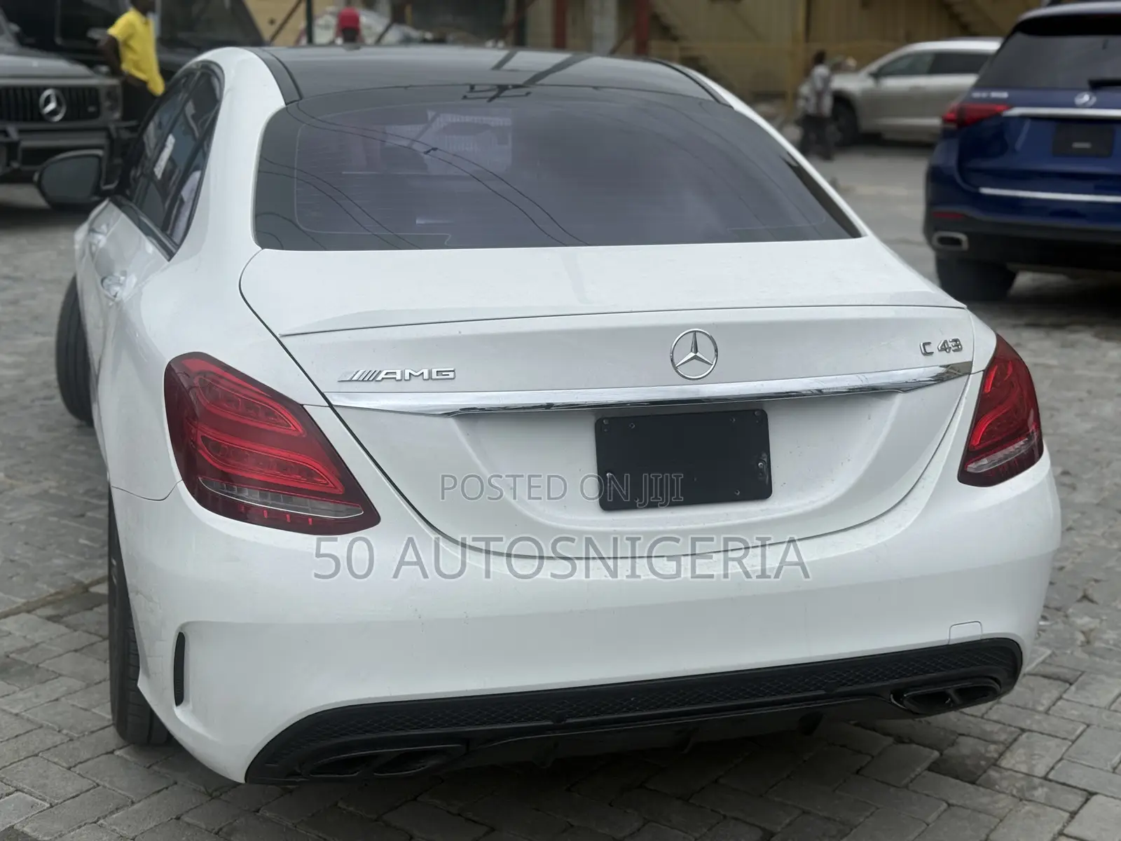 Mercedes-Benz C43 4Matic Sedan AWD (3.0L V6 9AM) 2017 White