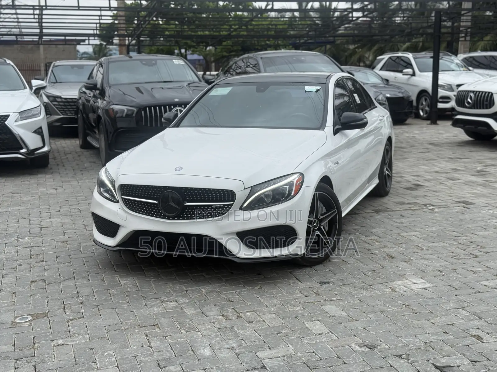 Mercedes-Benz C43 4Matic Sedan AWD (3.0L V6 9AM) 2017 White