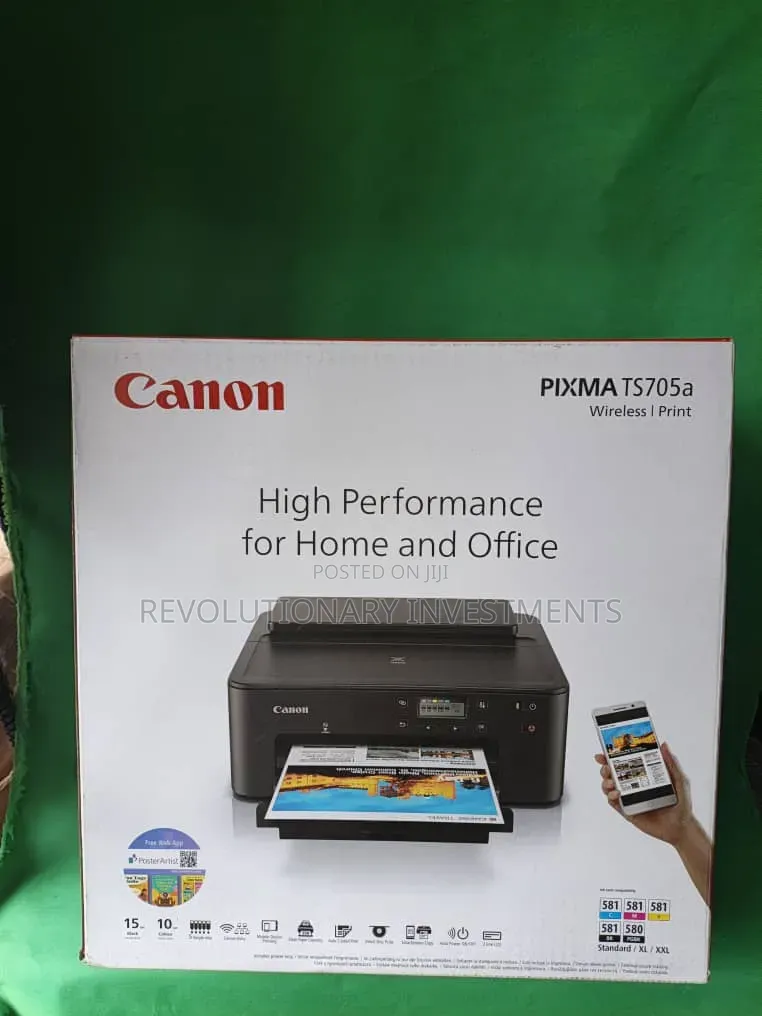 Canon PIXMA Ts705a ID Card and Photo Printer