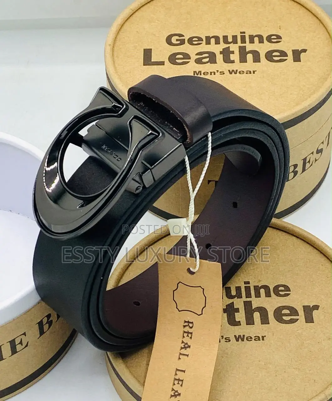 Coach Pure Leather Waist Belt
