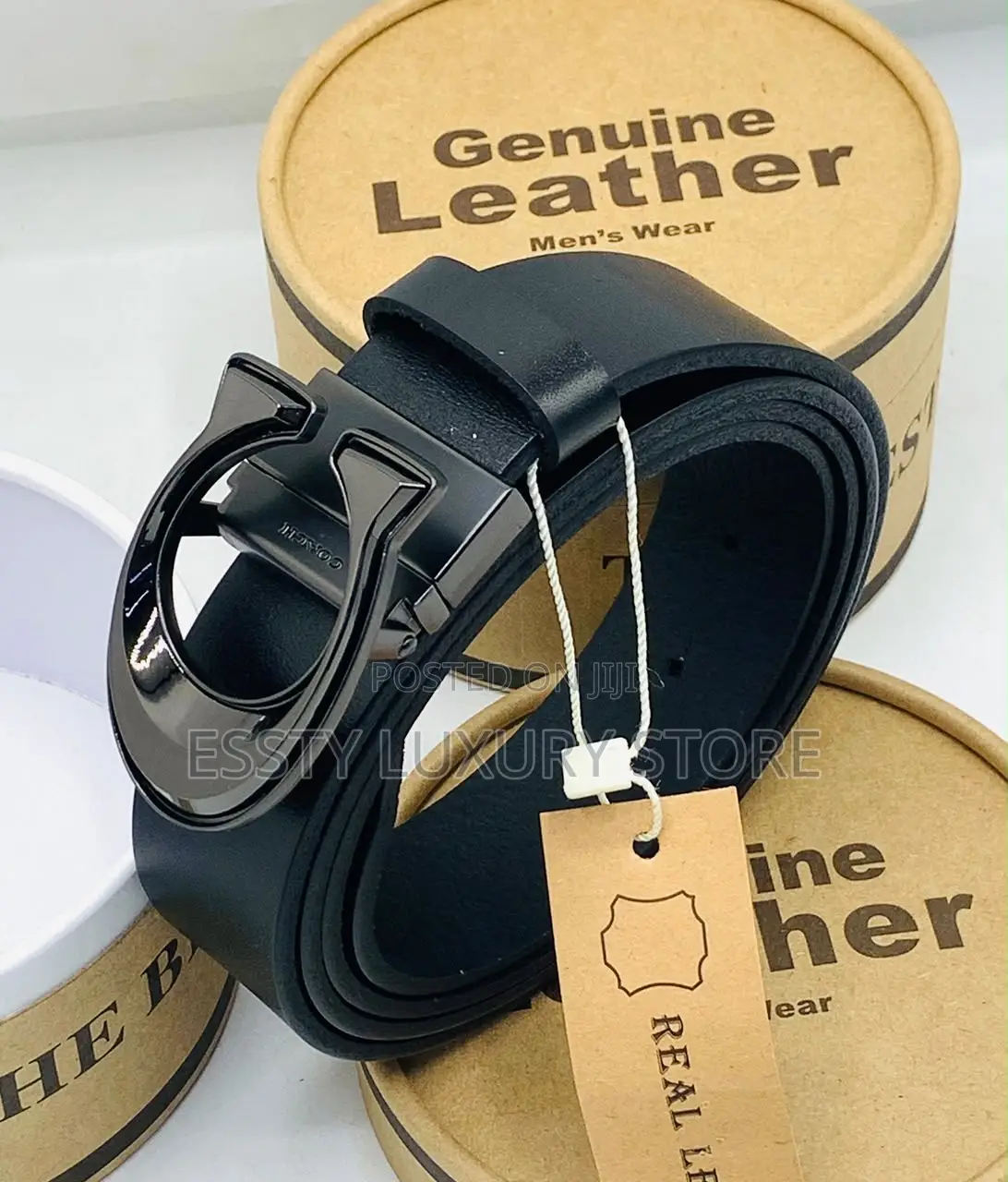 Coach Pure Leather Waist Belt