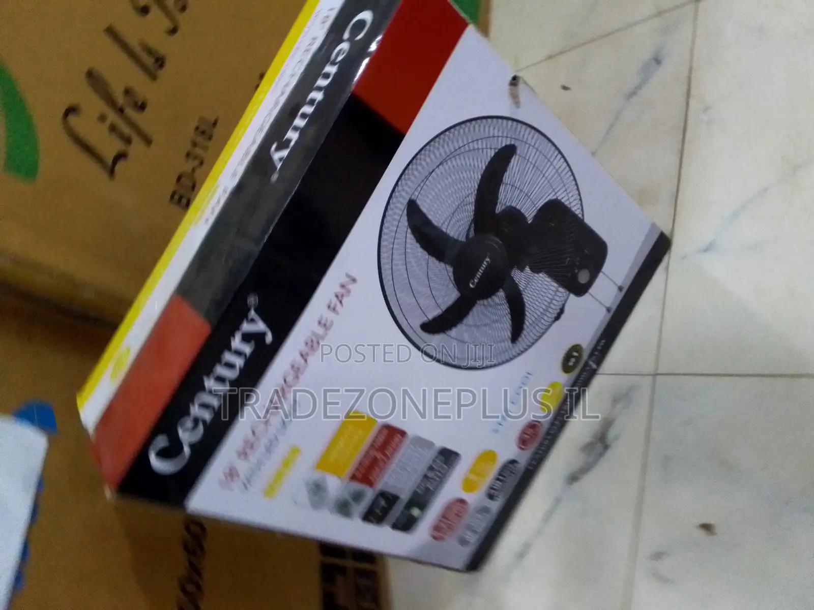 Century Rechargeable Electric Cooling Fan