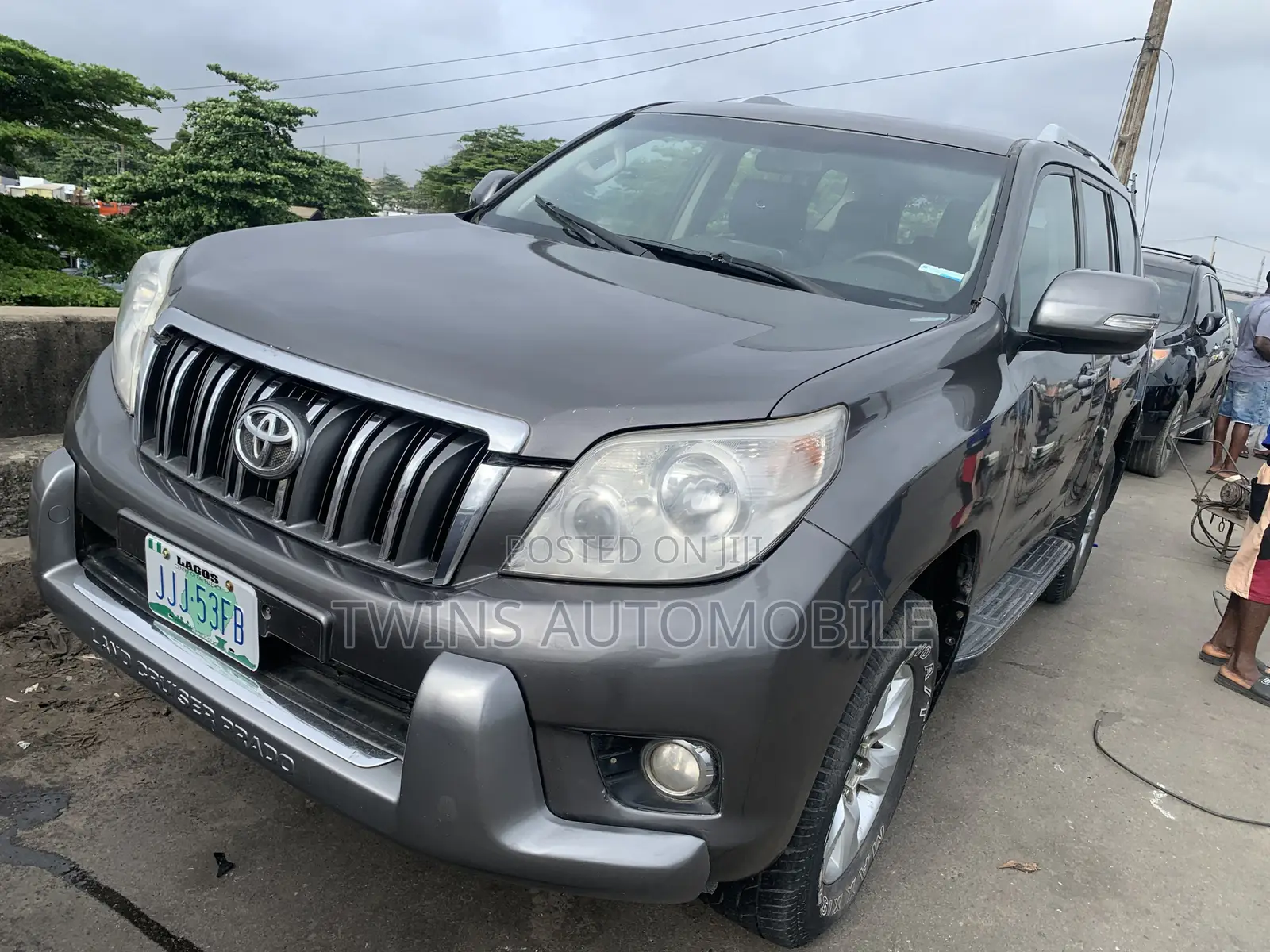 Toyota Land Cruiser Prado 2015 Gray