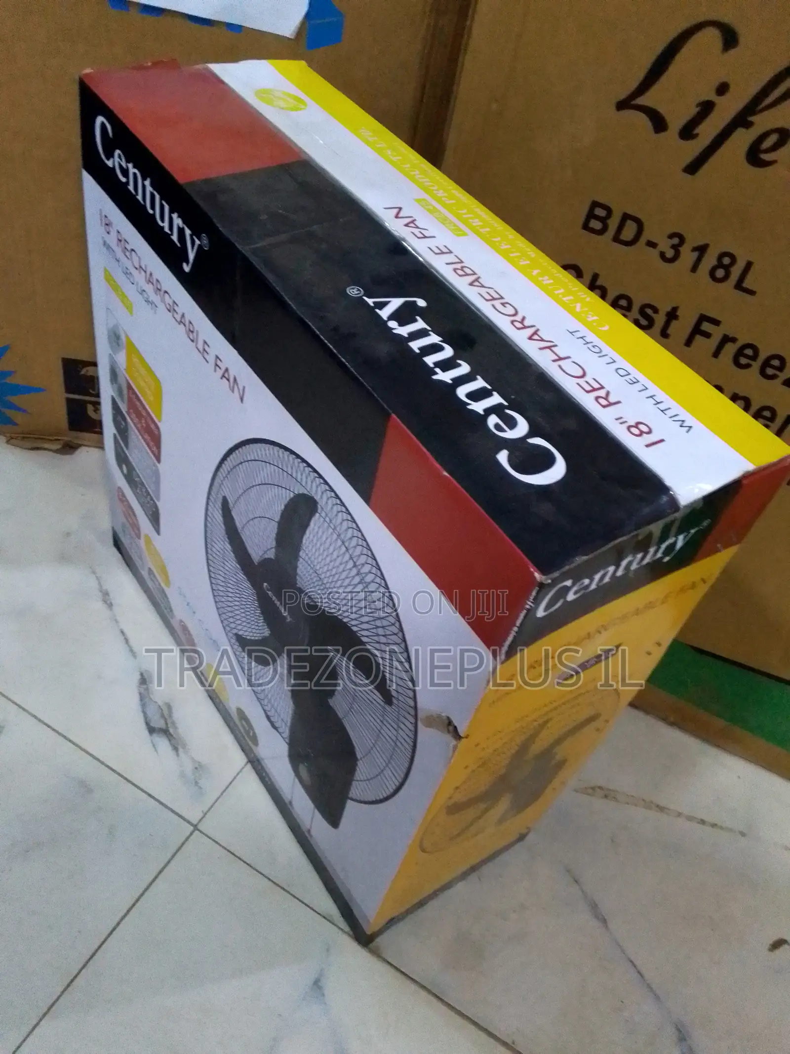 Century 45W Fan With Built in LED Lights