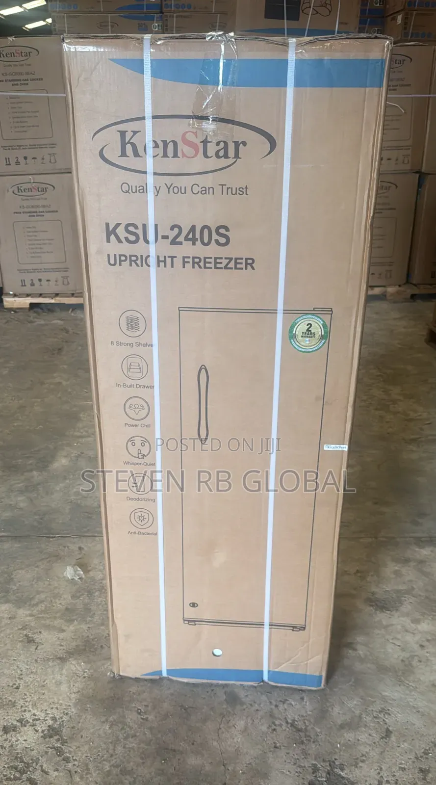 Kenstar 200l Upright Freezer | Ksu-240s