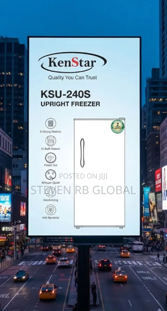 Kenstar 200l Upright Freezer | Ksu-240s