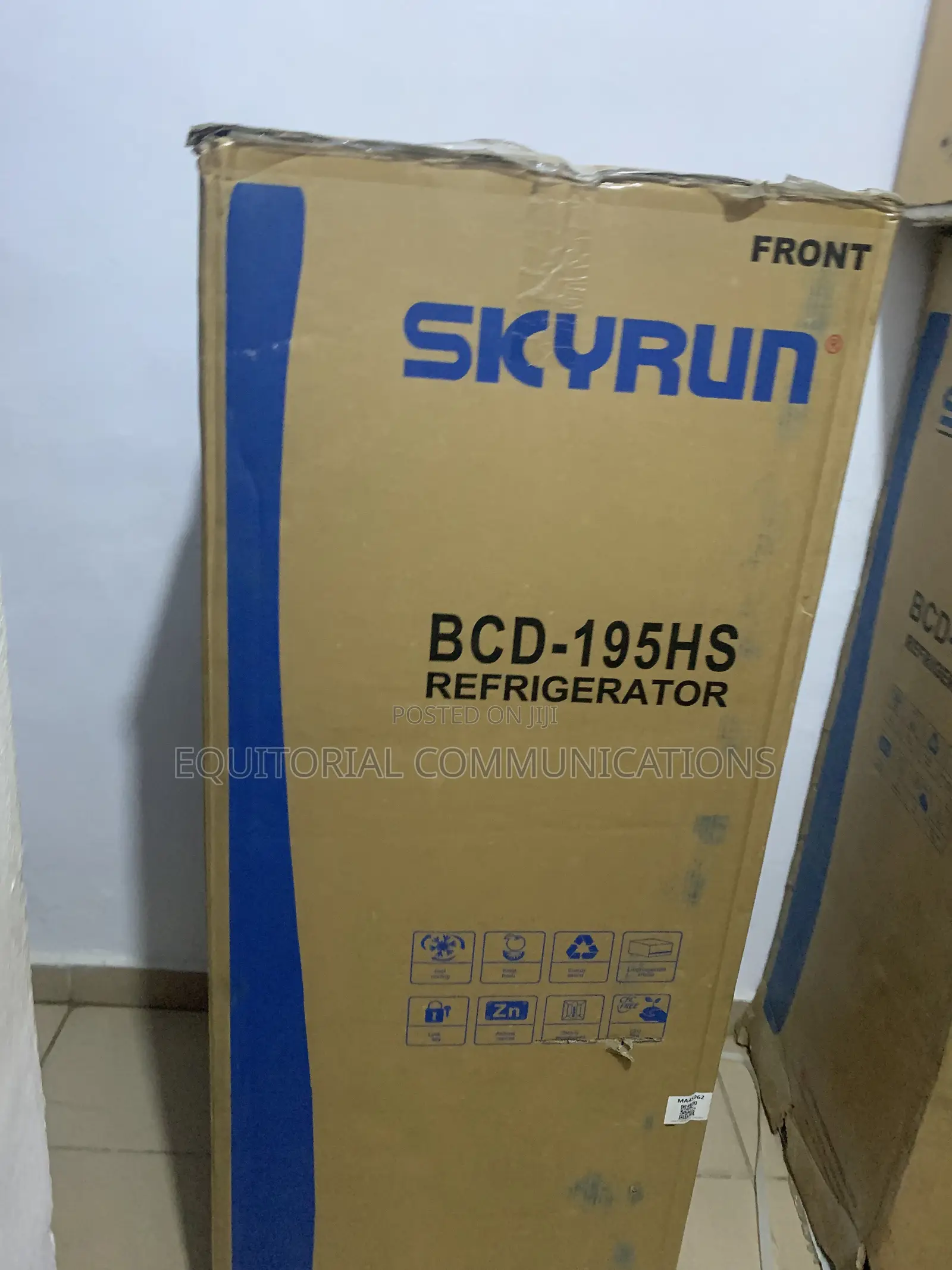 Skyrun BCD195HS Refrigerator 195L – Energy-Efficient Cooling