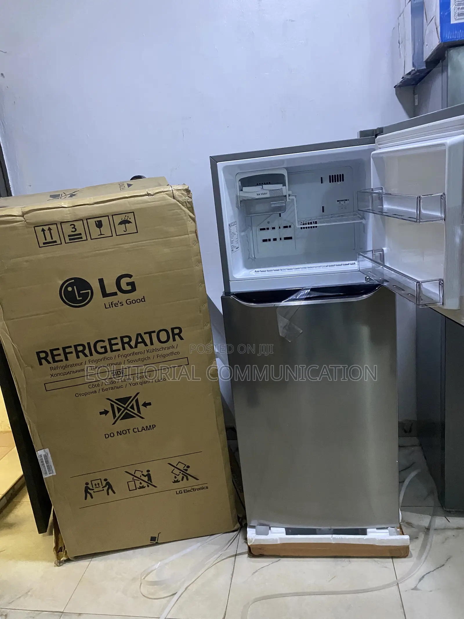 LG Gl-C252slbb 230v Spacious Fridge 260l
