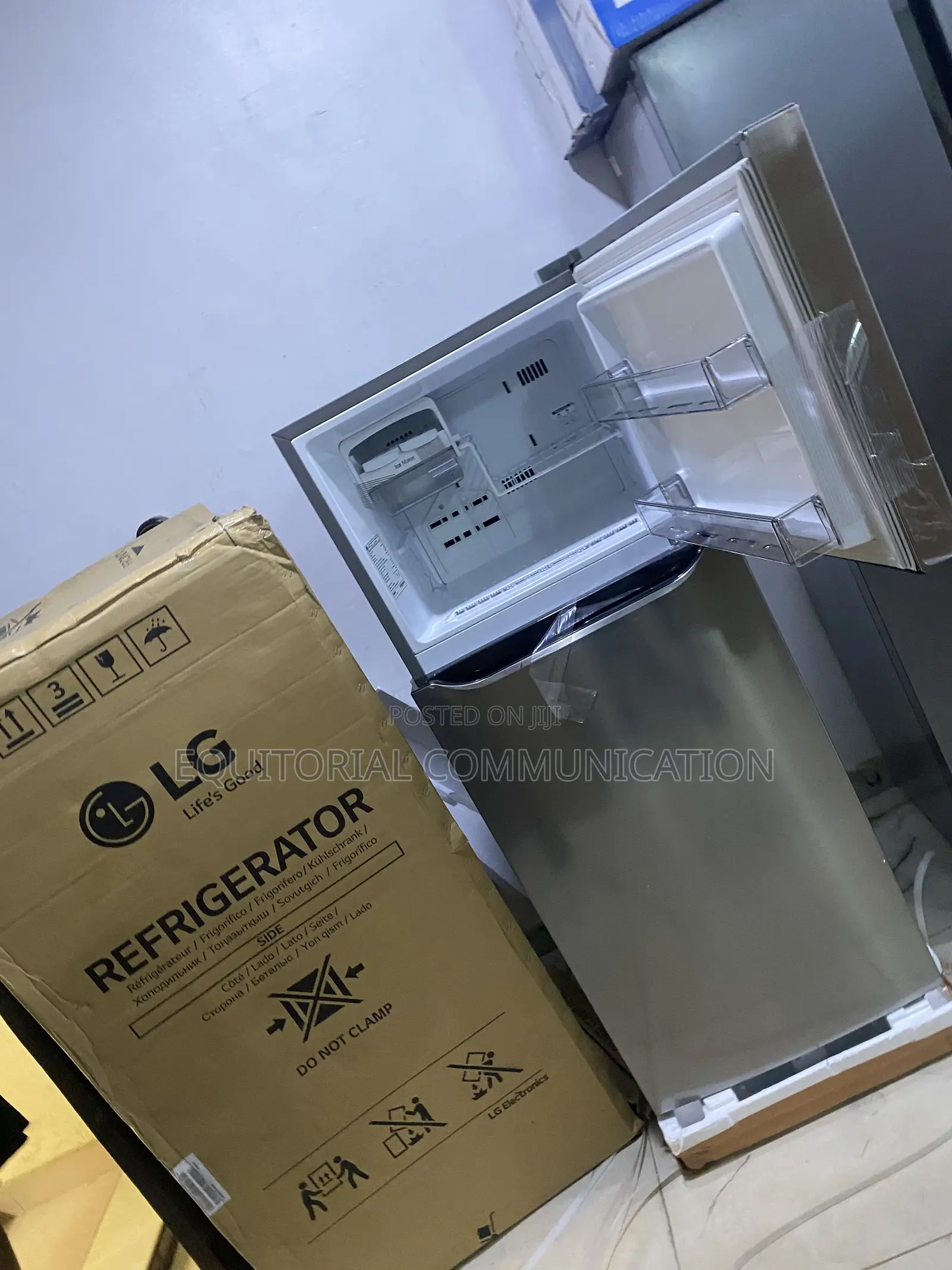 LG 260l Spacious Refrigerator Gl-C252slbb 230v