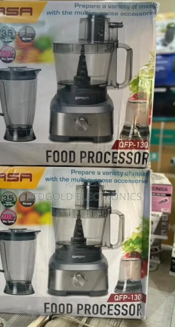 Qasa 1300w Food Processor for Sale