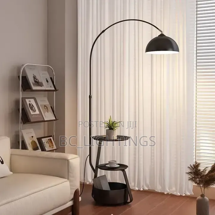 Floor Lamp With Shelves Standing Lamp for Living Room Bedroom