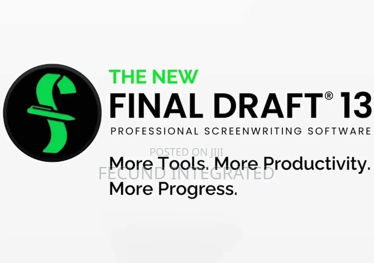 Final Draft 13 Screenwriting Software for MAC