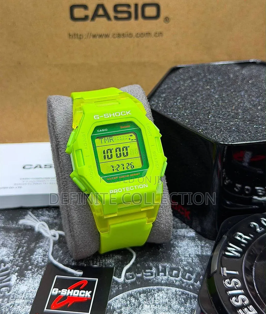 G Shock Top Quality Leather Wristwatch