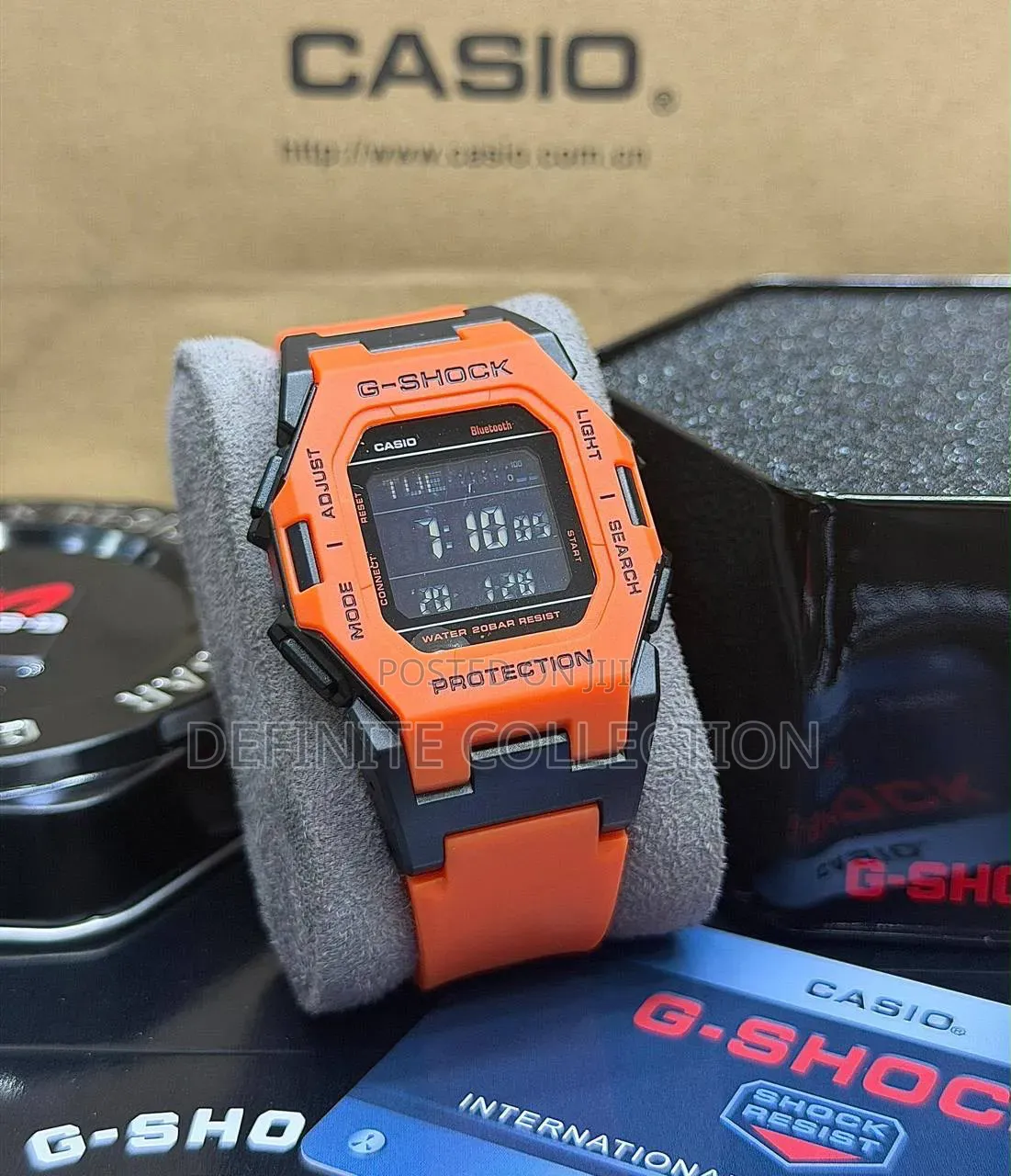 G Shock Top Quality Leather Wristwatch