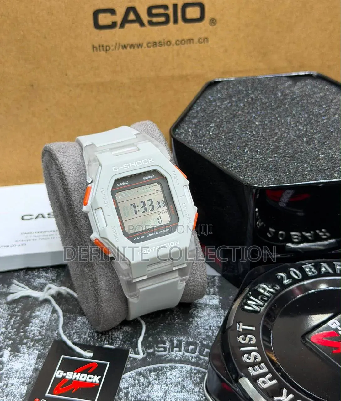 G Shock Top Quality Leather Wristwatch