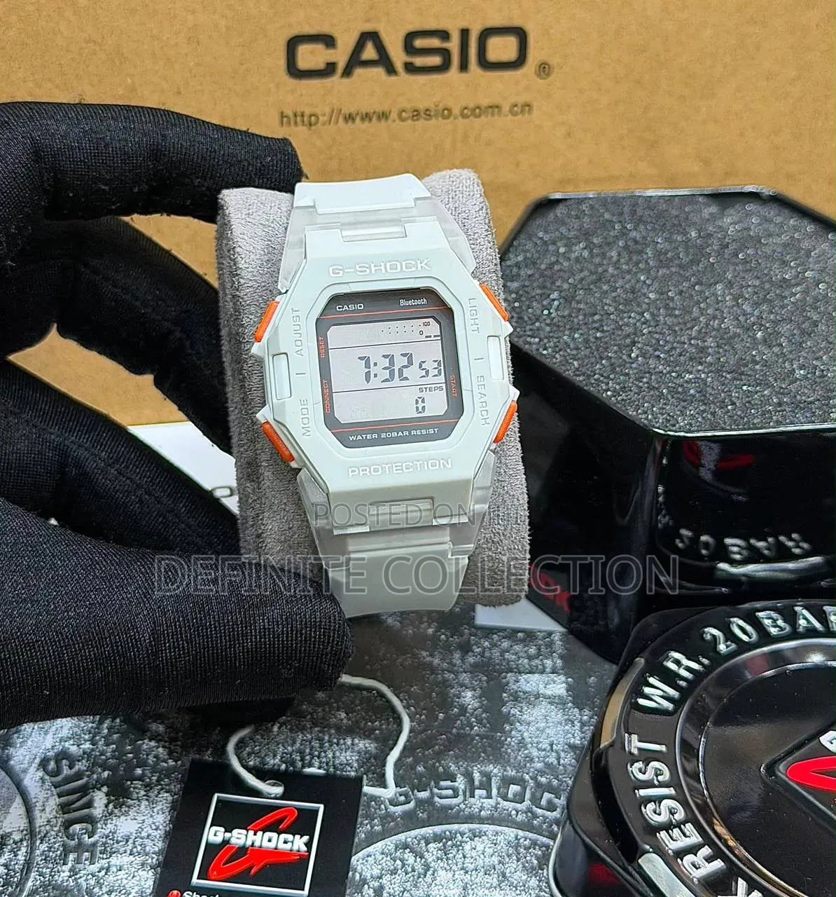 G Shock Top Quality Leather Wristwatch