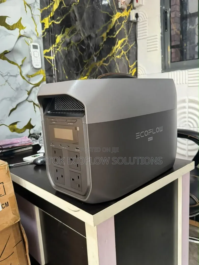 Ecoflow Delta 3 Max 2.4kVA (2,400W) 2kwh Solar Gen Power Station