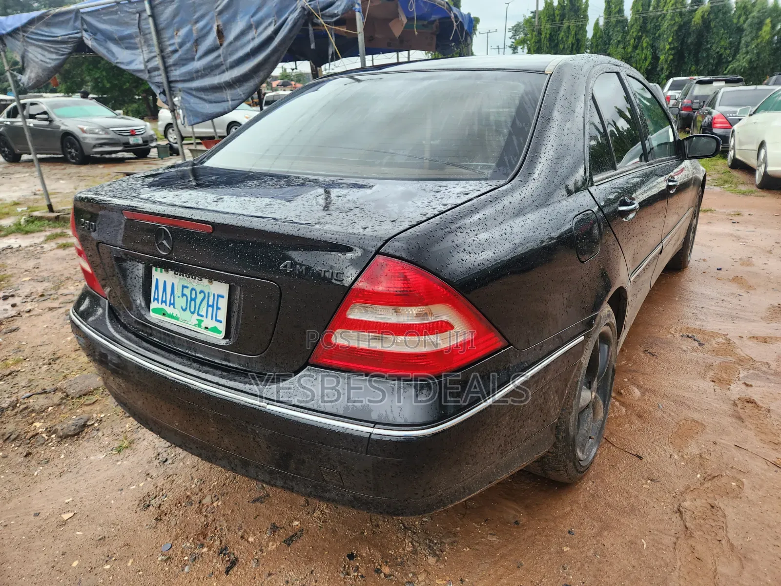 Mercedes-Benz C280 2007 Black