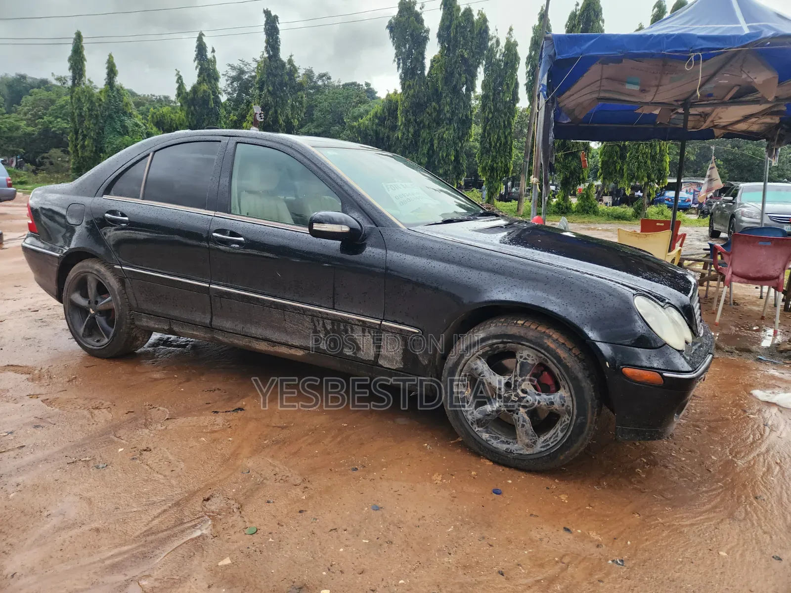 Mercedes-Benz C280 2007 Black