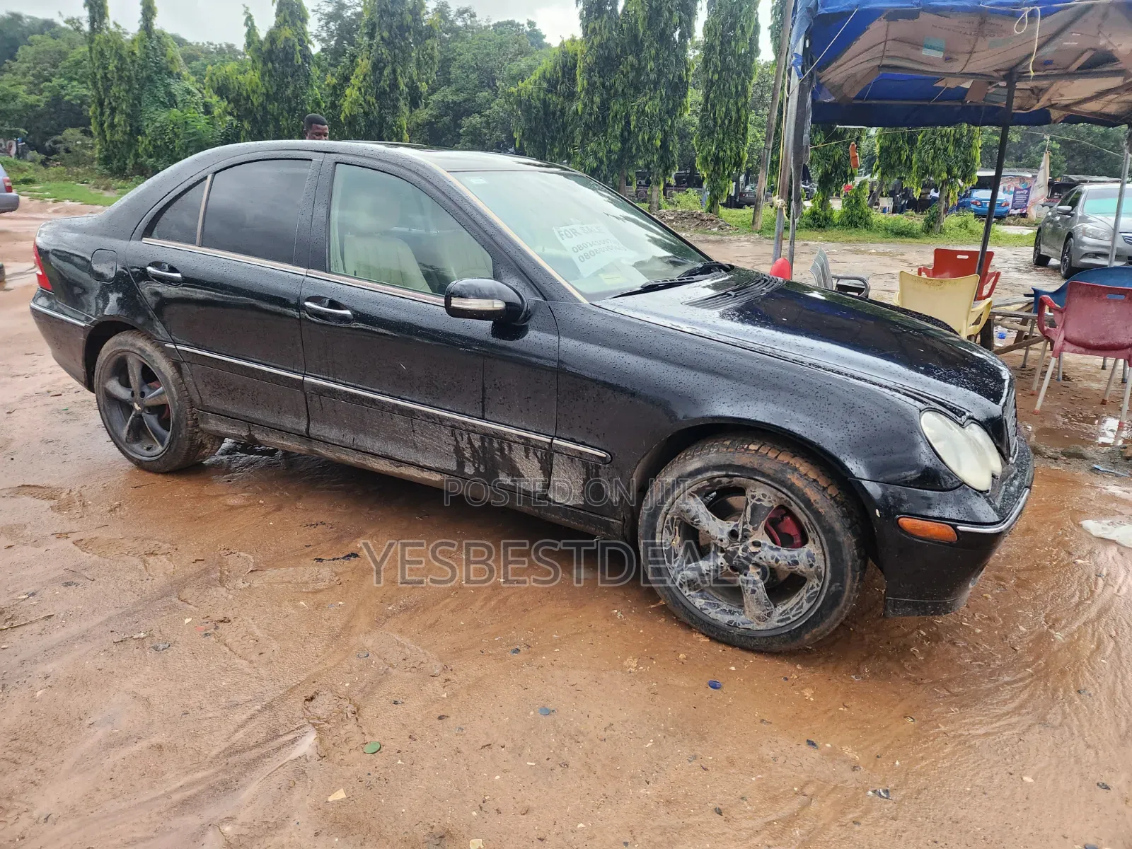 Mercedes-Benz C280 2007 Black