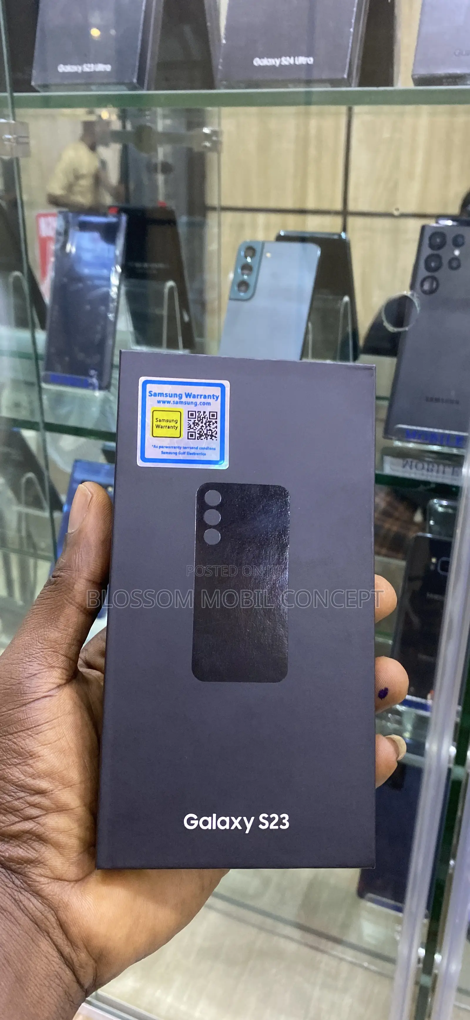 New Samsung Galaxy S23 256 GB Black