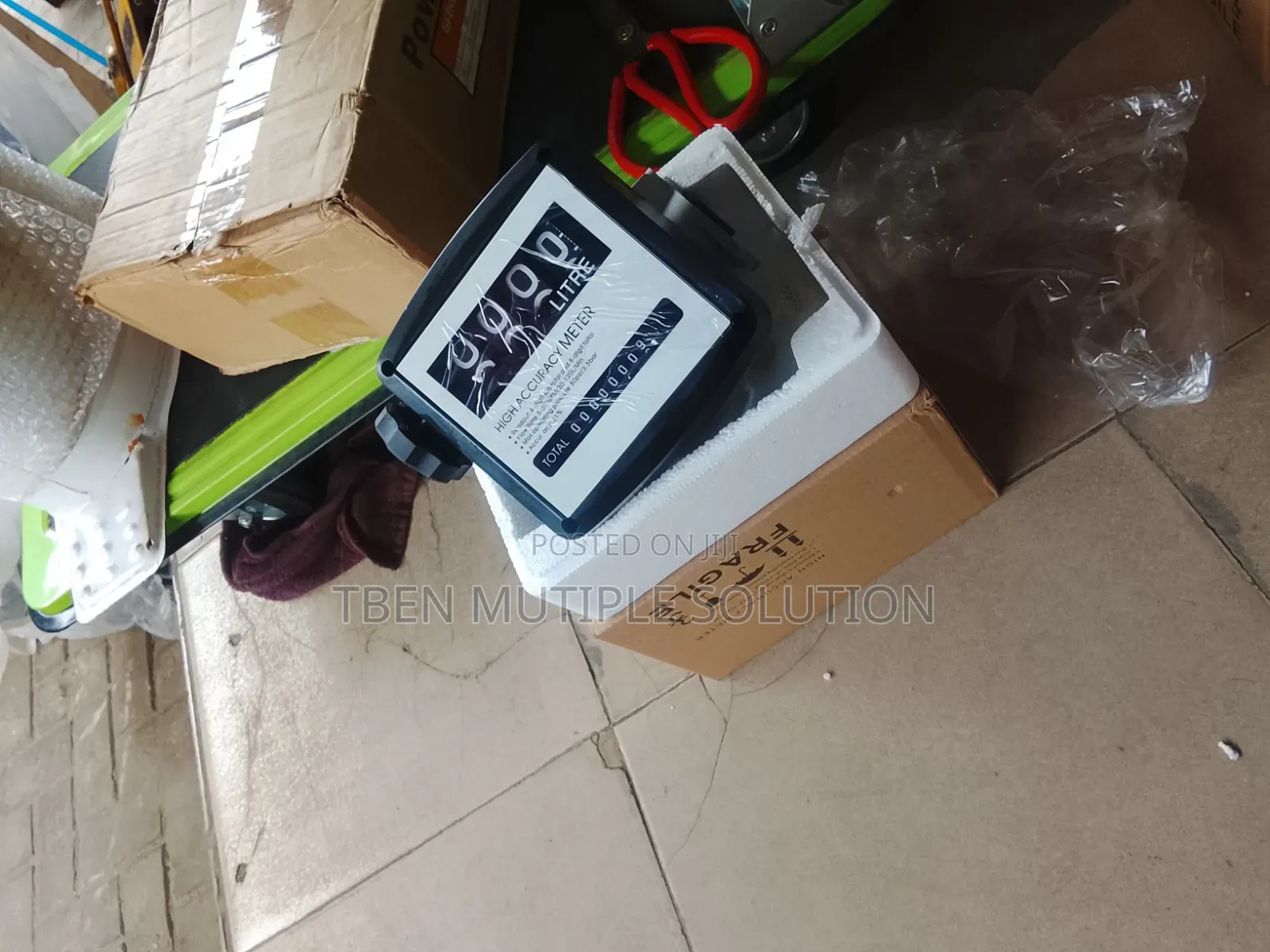 1-Inch High-Accuracy Mechanical Fuel Flow Meter